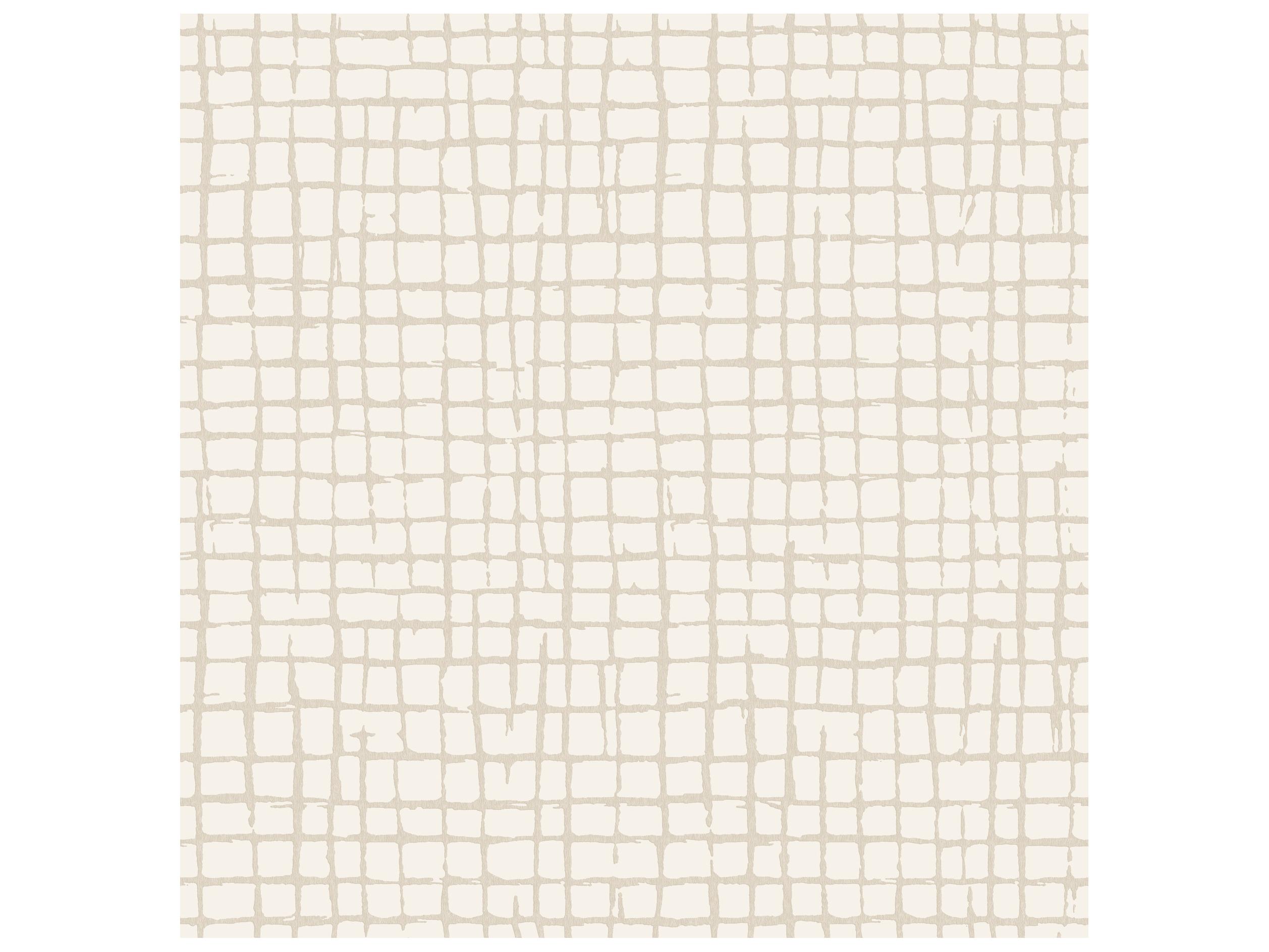 York Wallcoverings Drew & Jonathan Home Fifth Edition Beige Gridline Wallpaper