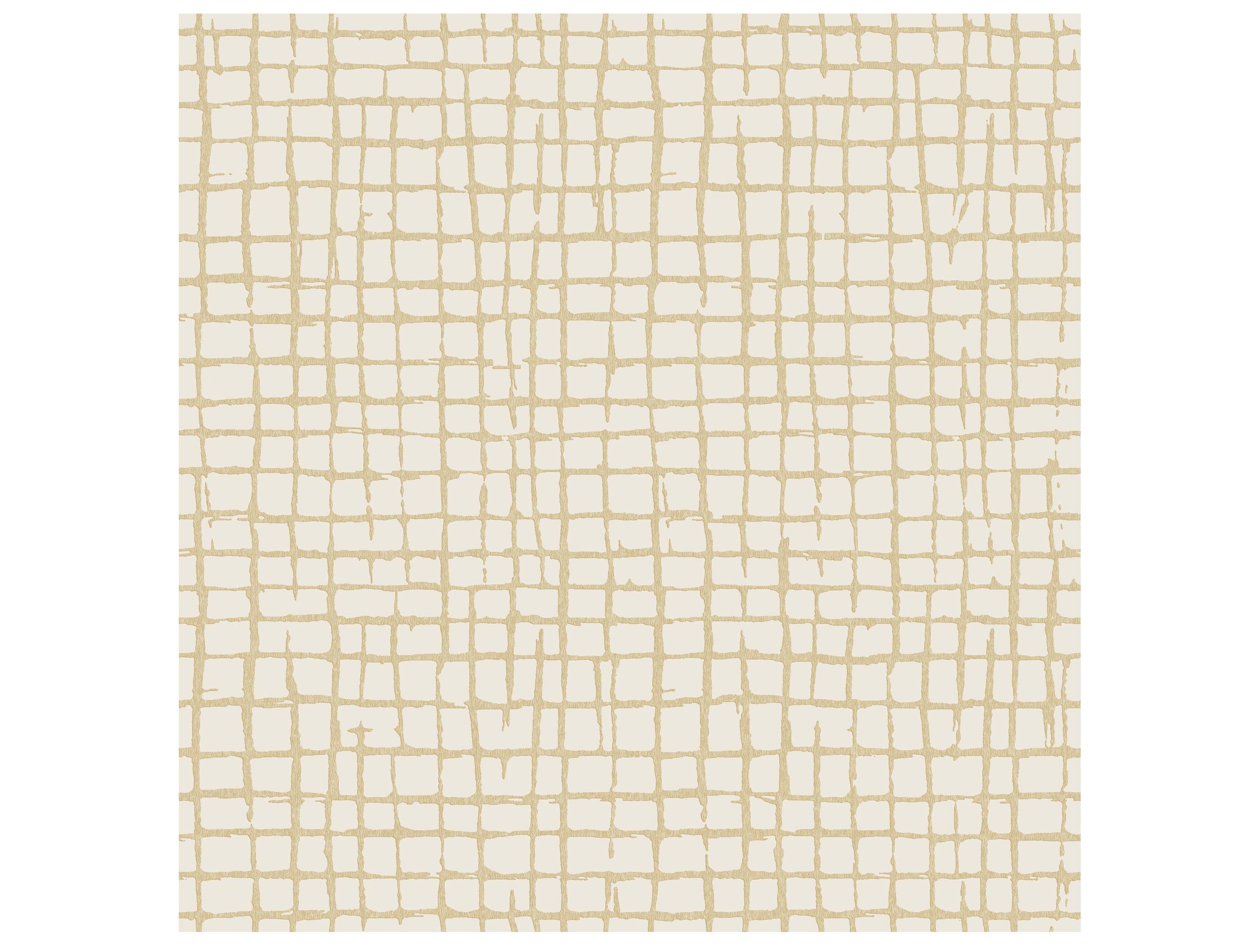 York Wallcoverings Drew & Jonathan Home Fifth Edition Pearl Gridline Wallpaper