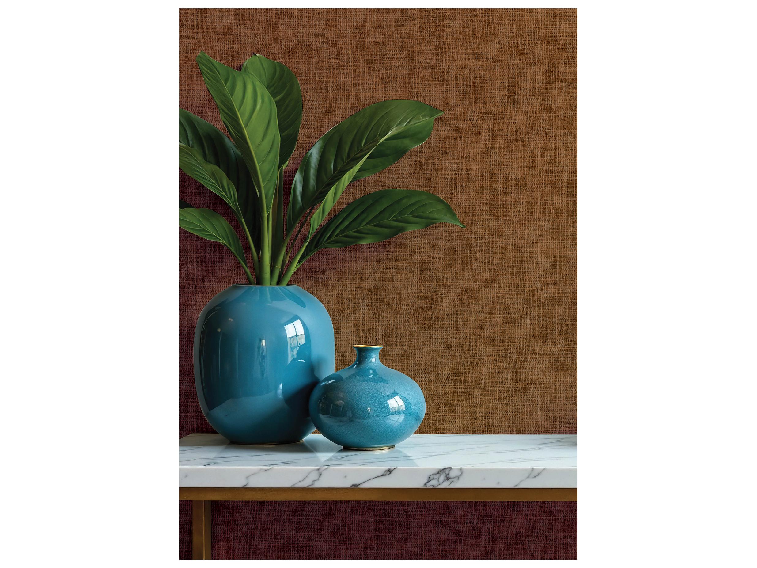 York Wallcoverings Portofino Copper Wallpaper