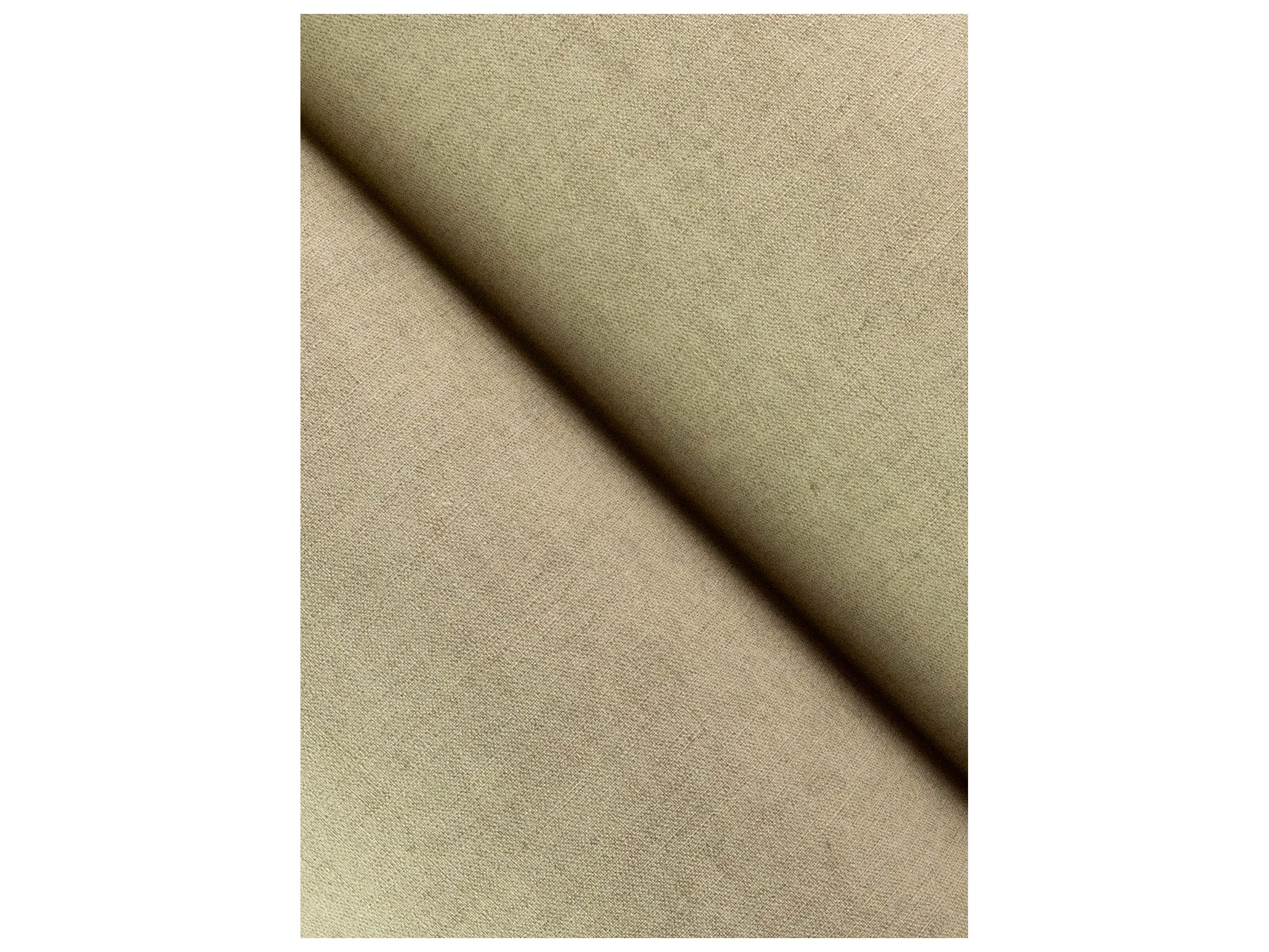 York Wallcoverings Portofino Khaki Faux Linen Wallpaper