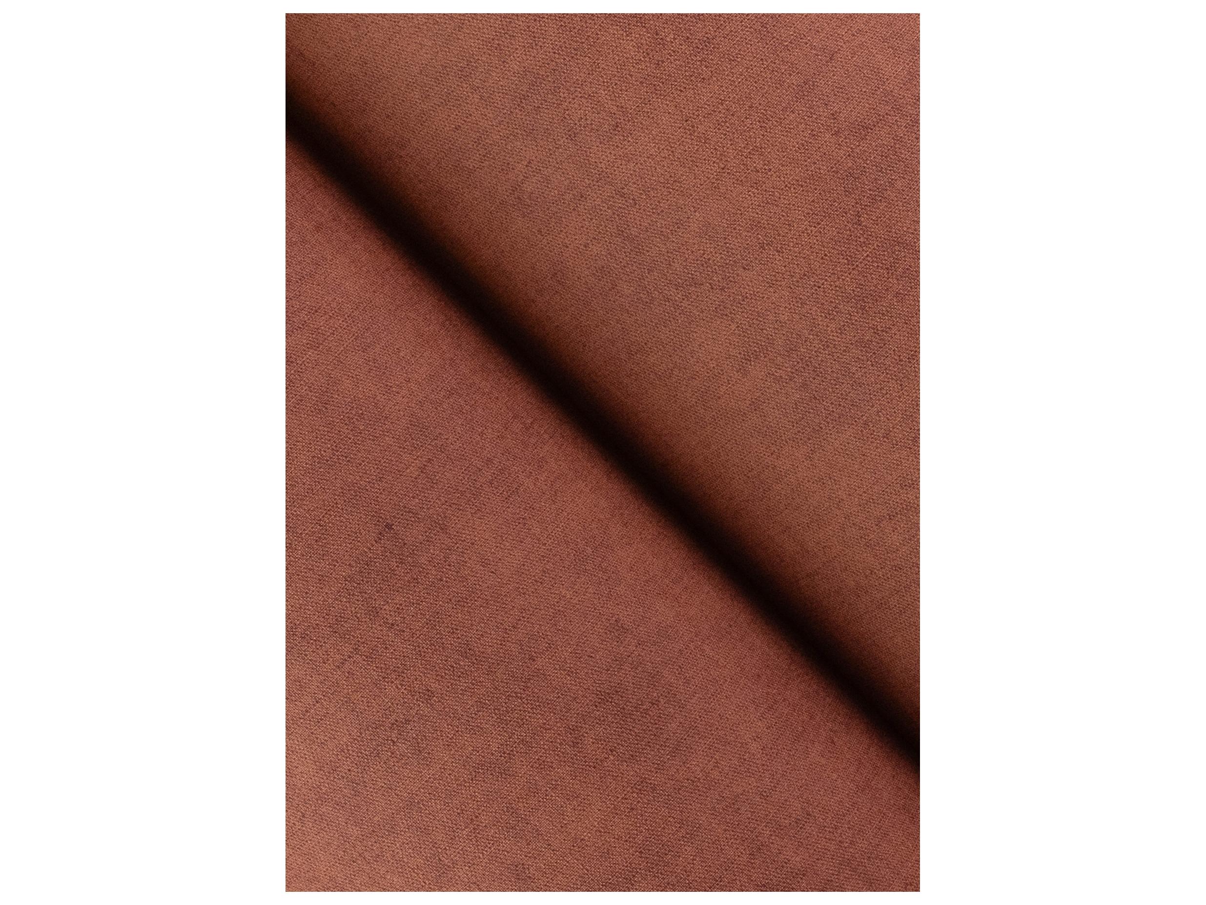 York Wallcoverings Portofino Rust Faux Linen Wallpaper