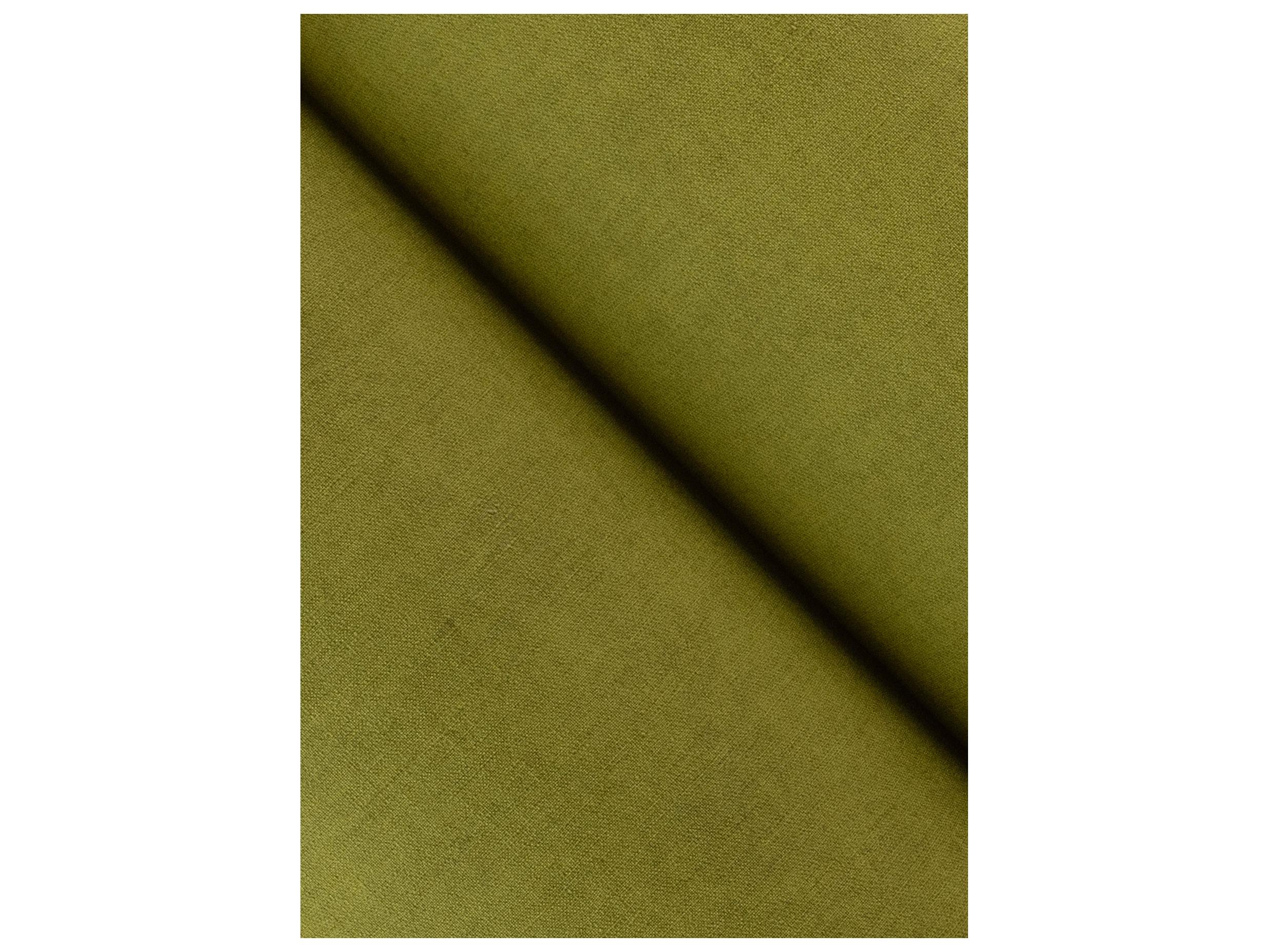 York Wallcoverings Portofino Chartreuse Faux Linen Wallpaper