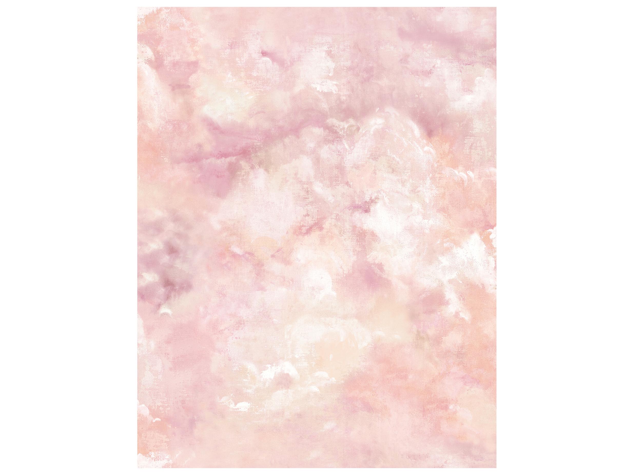 York Wallcoverings Portofino Pink Abstract Wallpaper