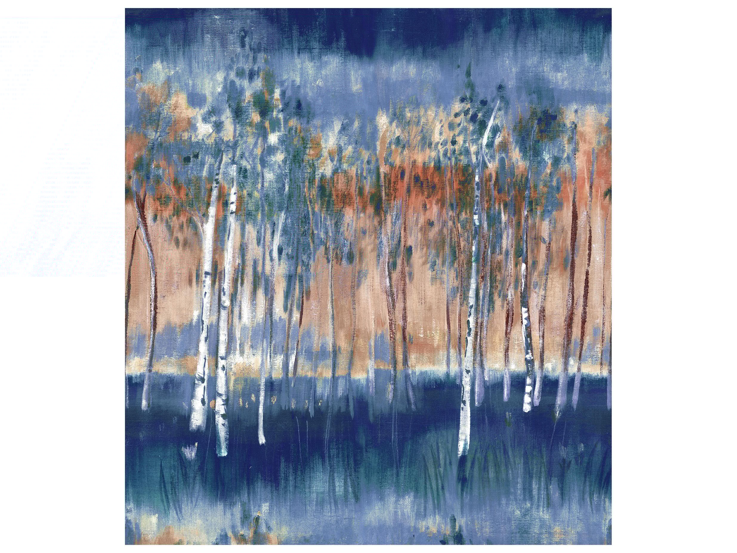 York Wallcoverings Portofino Dark Blue Wall Mural