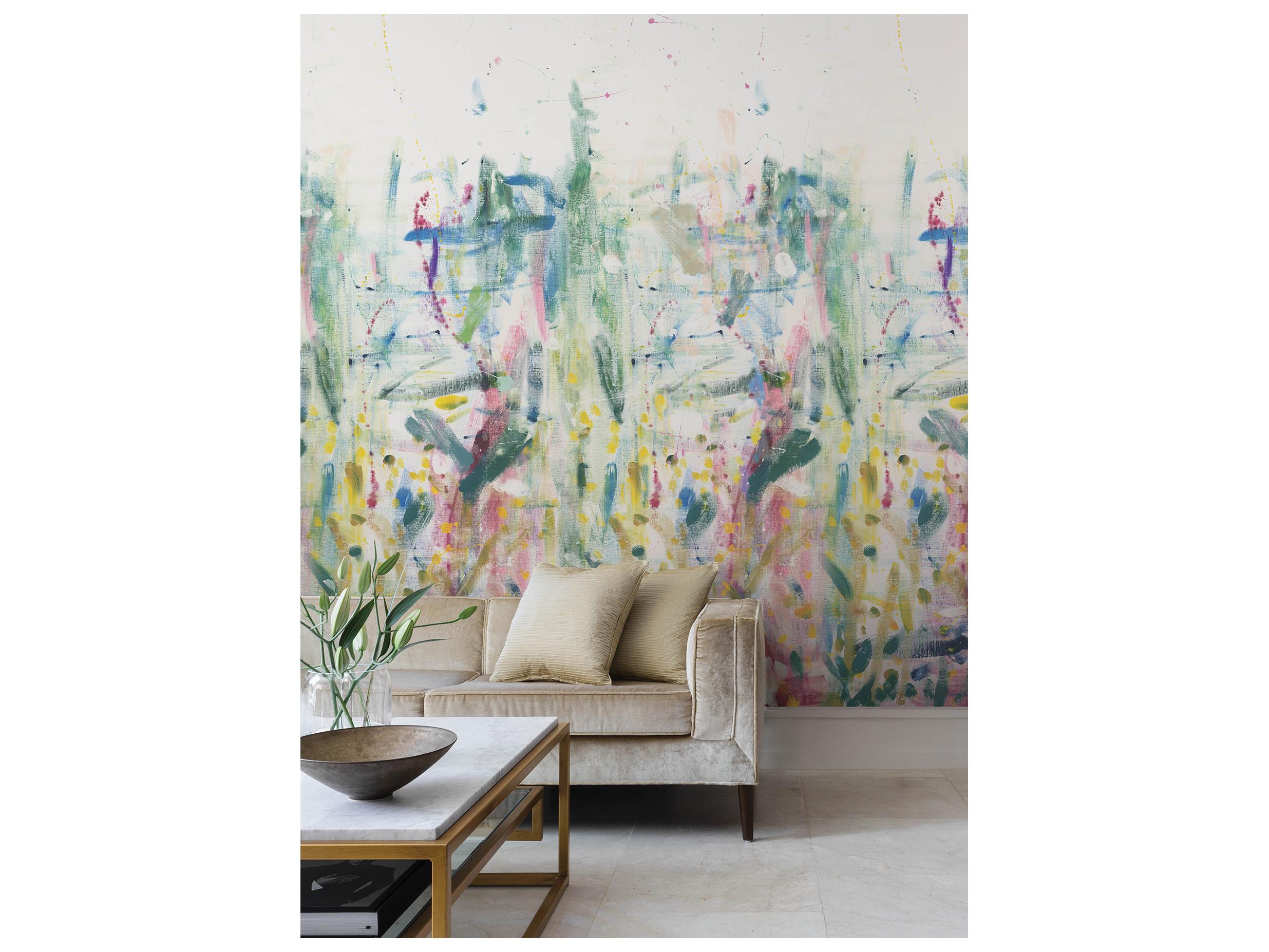 York Wallcoverings Portofino Neutral Wall Mural