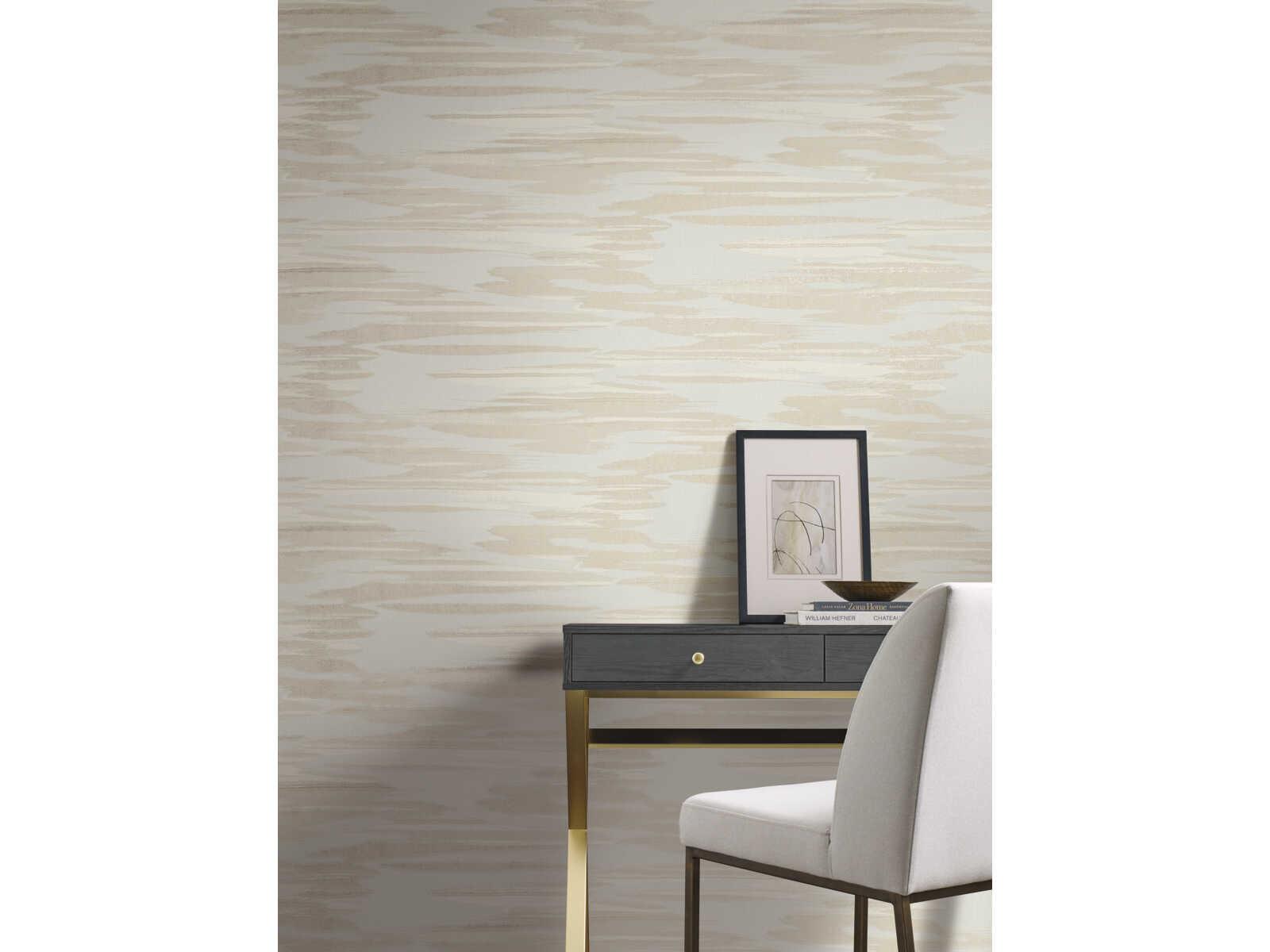 York Wallcoverings Antonina Vella Dazzling Dimensions Volume II White Nimbus Wallpaper