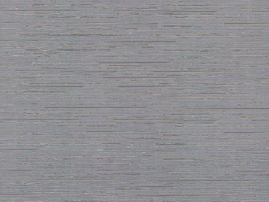 York Wallcoverings Antonina Vella Dazzling Dimensions Volume II Blue & Silver Metallic Ribbon Bamboo Wallpaper