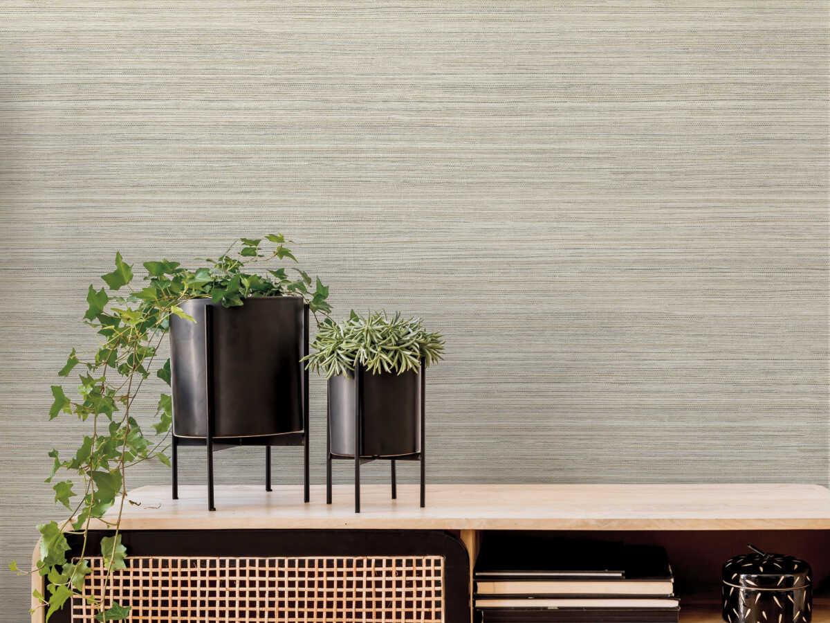 York Wallcoverings Greenhouse Camel Fountain Grass Wallpaper