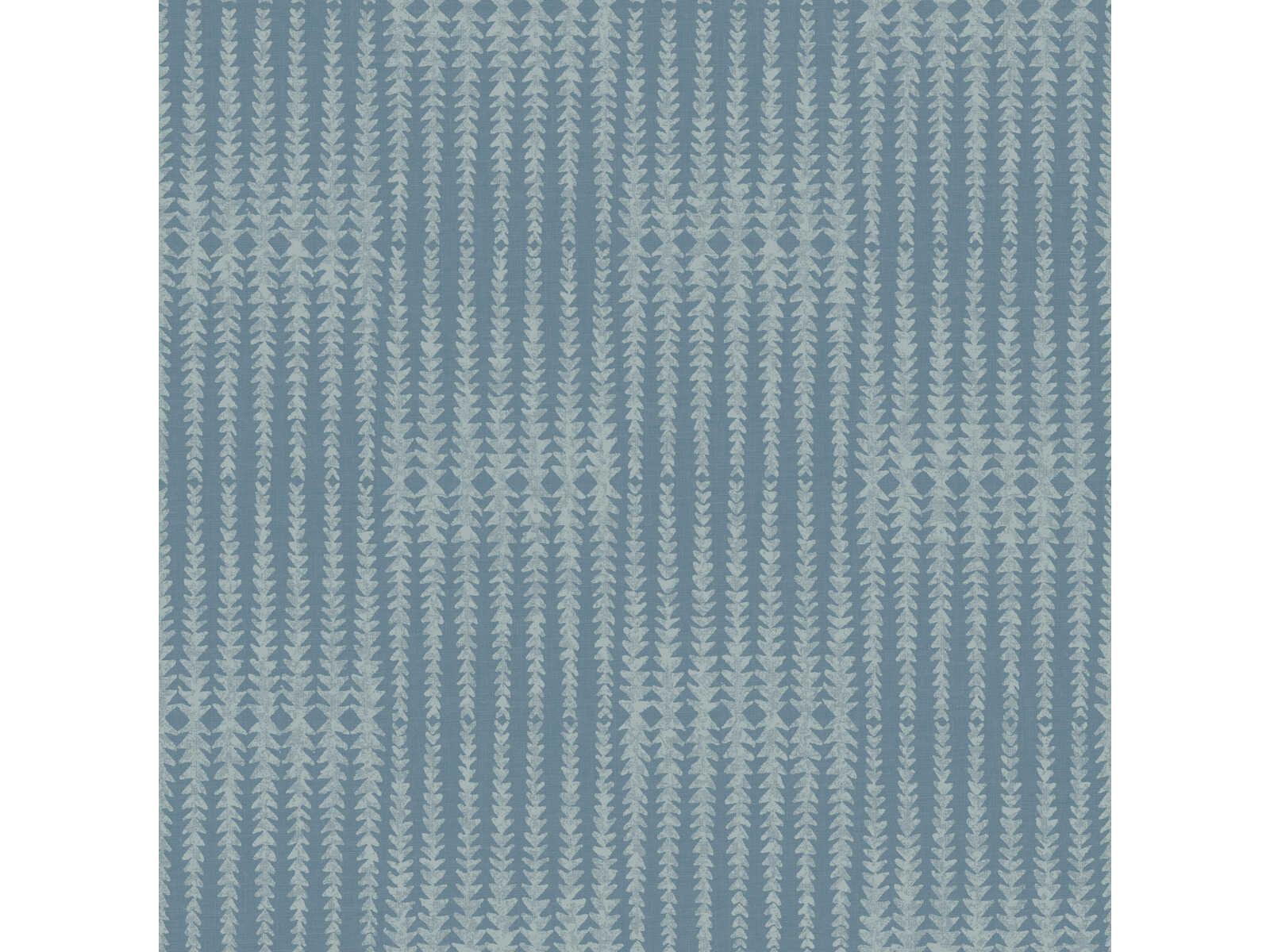 York Wallcoverings Magnolia Home Artful Prints & Patterns Blue Vantage Point Wallpaper