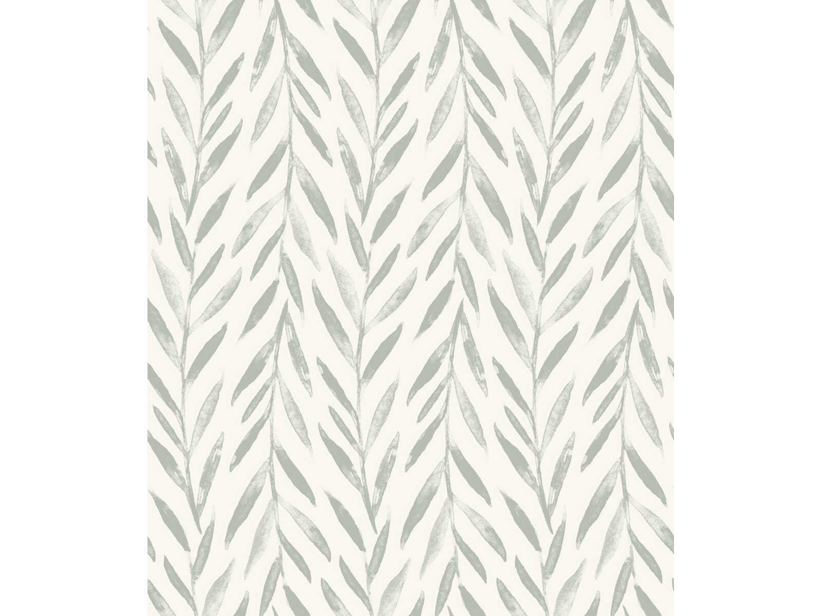 York Wallcoverings Magnolia Home Artful Prints & Patterns Grey Willow Wallpaper