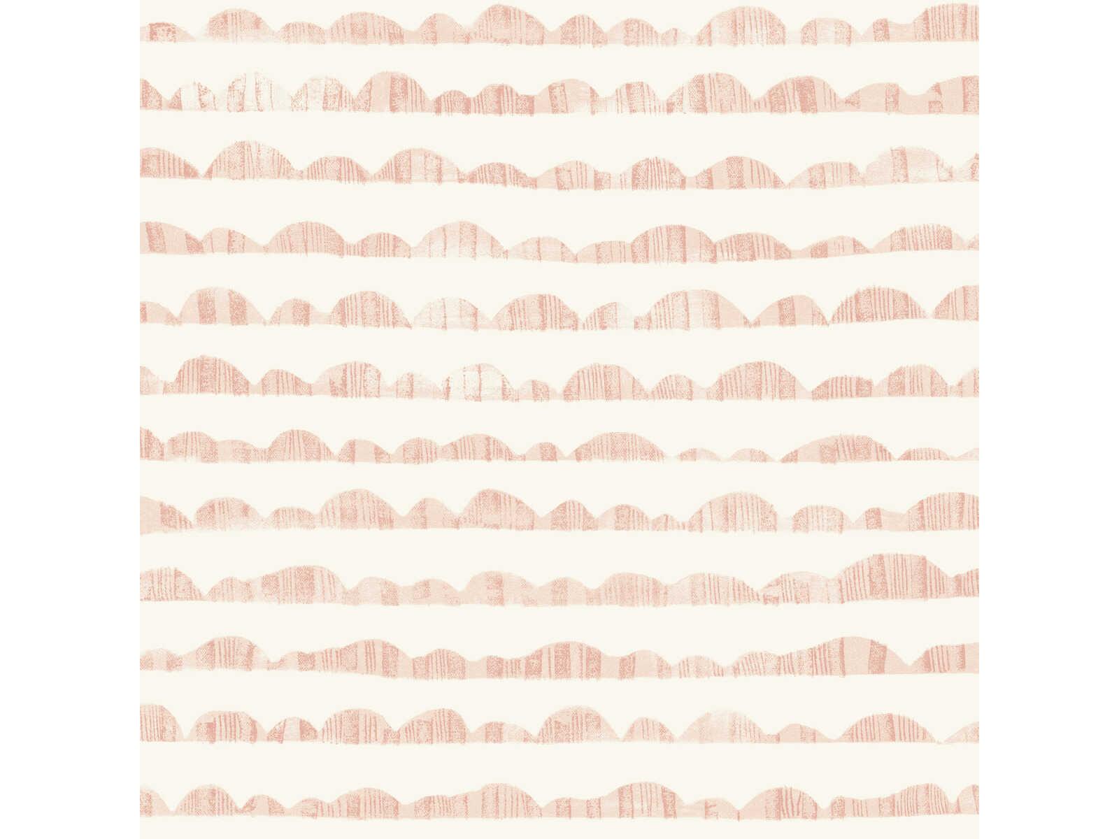 York Wallcoverings Magnolia Home Artful Prints & Patterns Pink Hill & Horizon Wallpaper