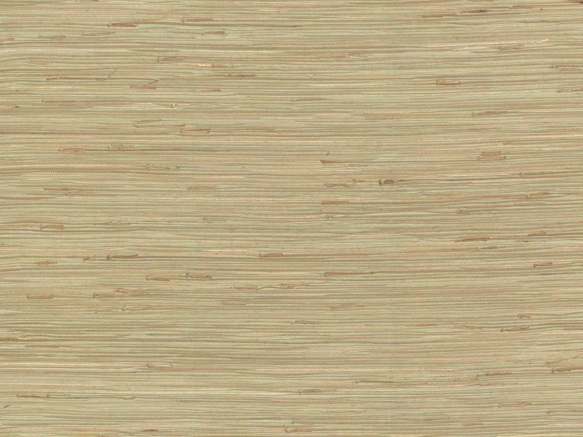 York Wallcoverings Grasscloth Resource Library Green / Beige River Grass Wallpaper