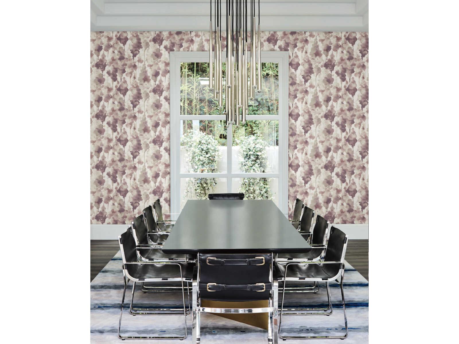 York Wallcoverings Modern Nature 2nd Edition Purple Mirage Wallpaper