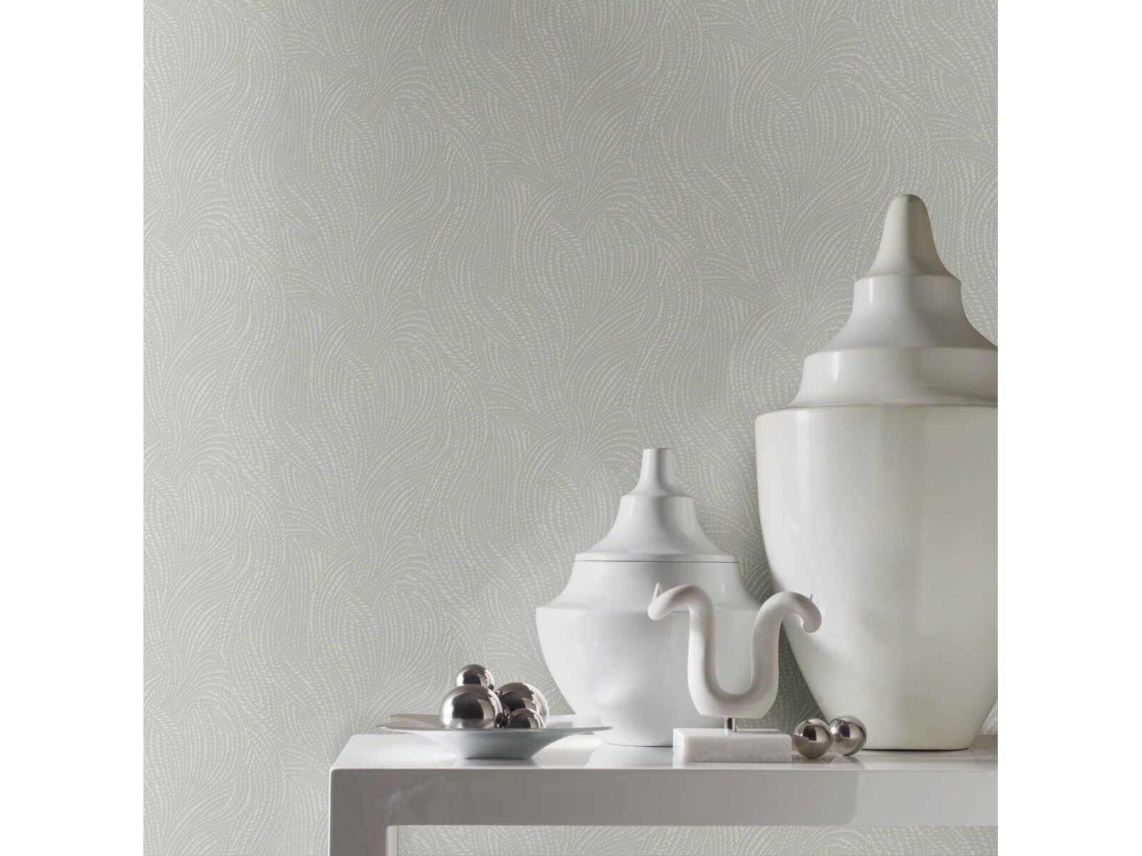 York Wallcoverings Modern Nature 2nd Edition Light Grey Tempest Wallpaper