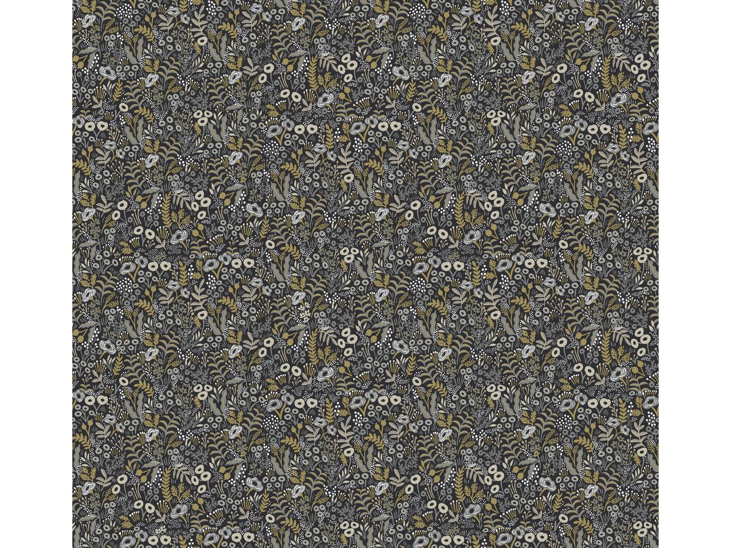 York Wallcoverings Black / Beige Tapestry Wallpaper