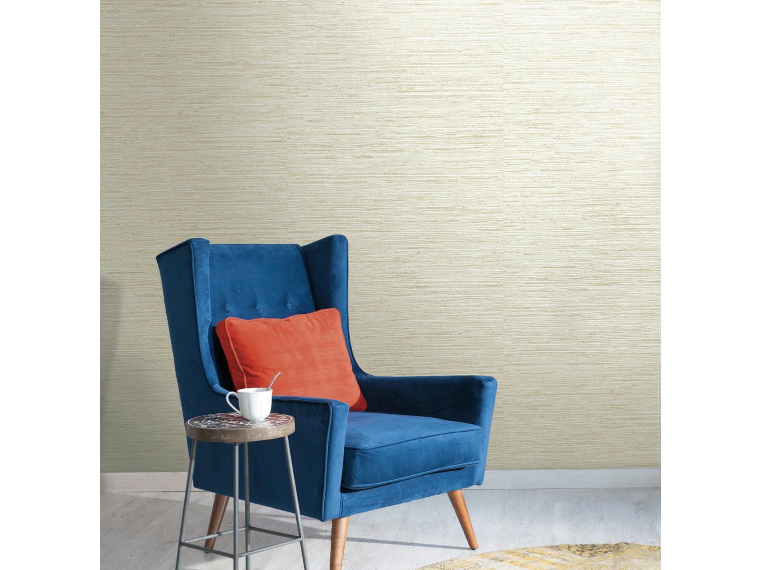 York Wallcoverings Grasscloth Resource Library White / Off Whites Grasscloth Wallpaper 