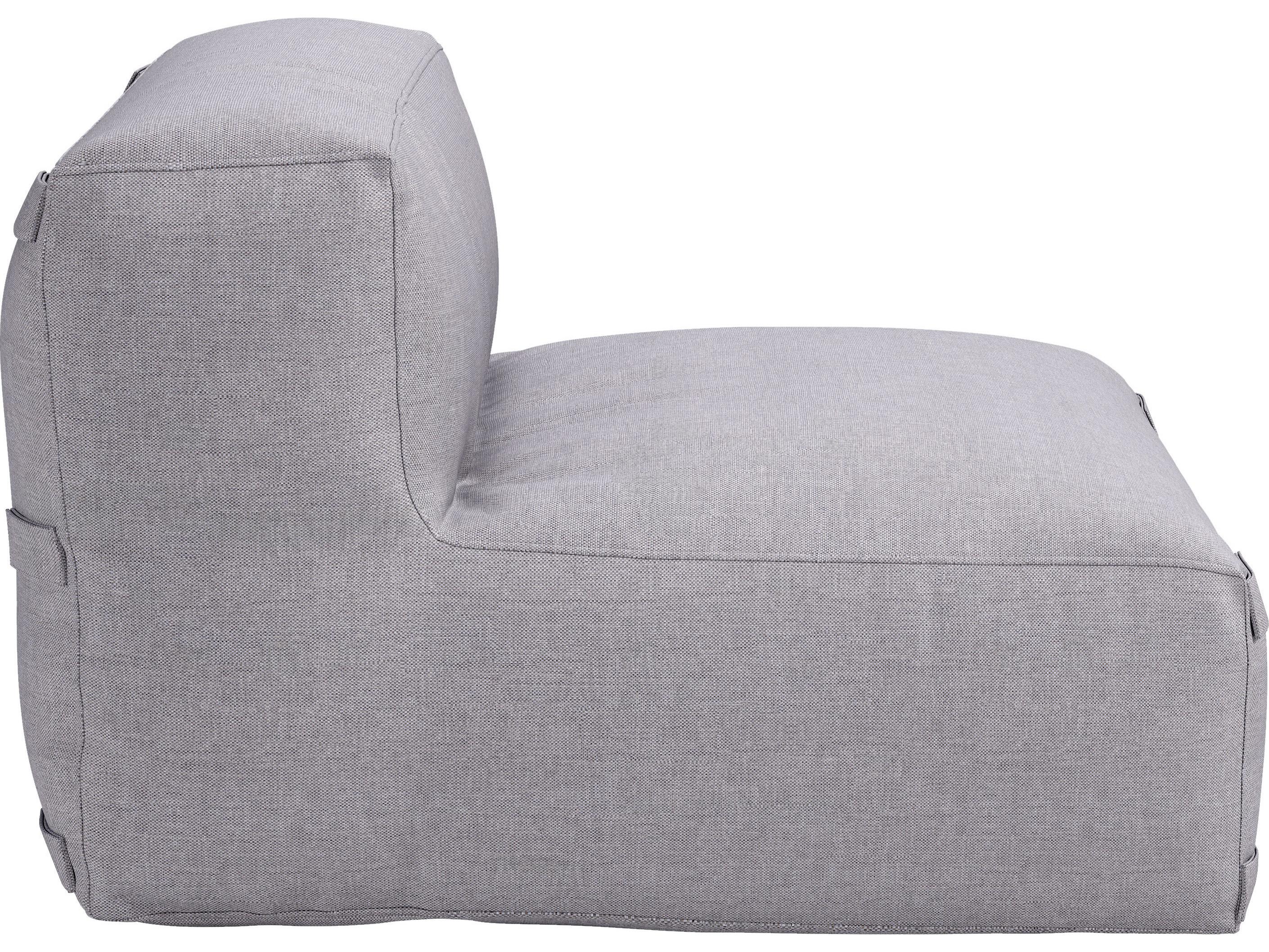 Zuo Outdoor Luanda Gray Fabric Middle Chair