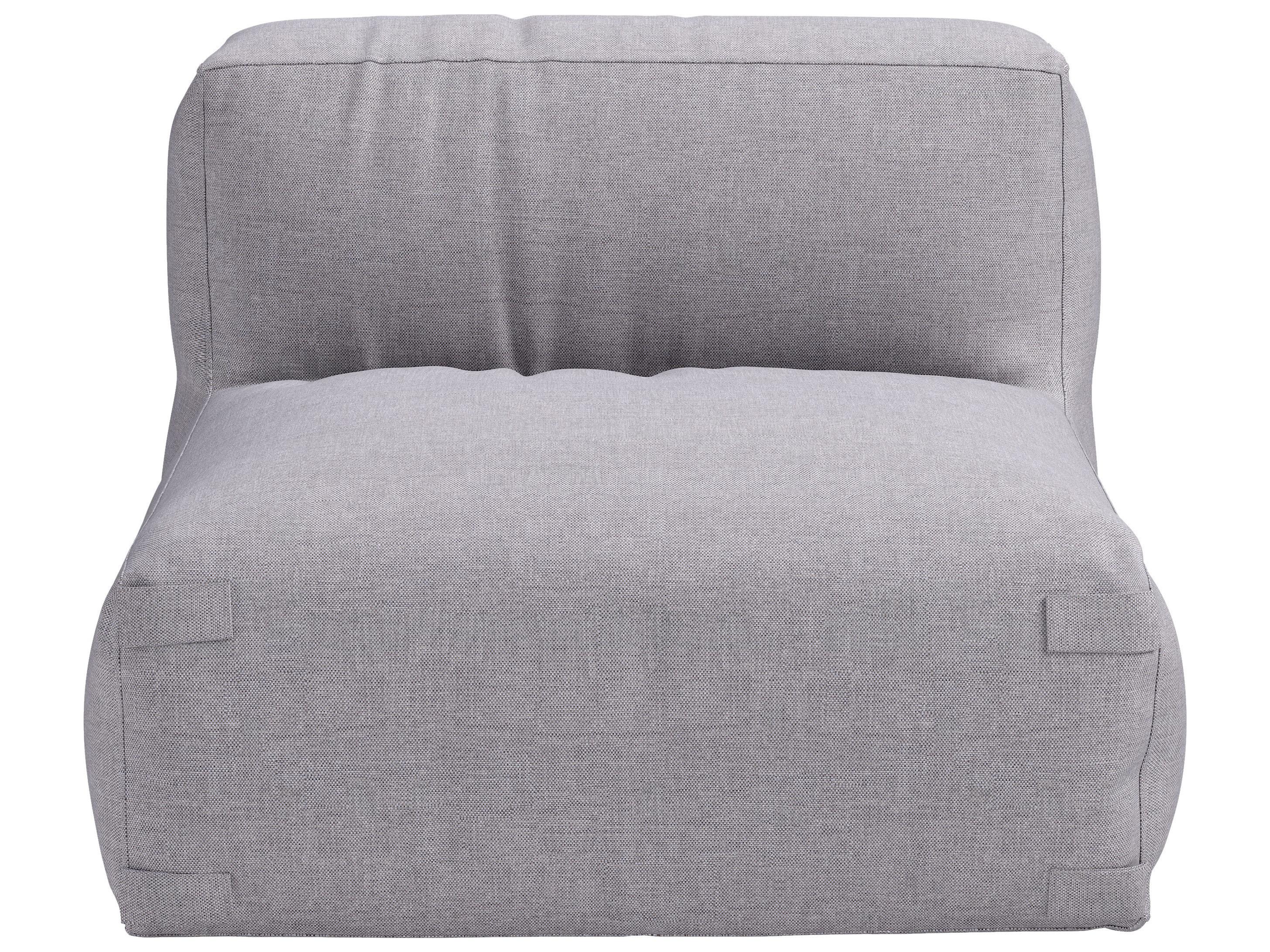 Zuo Outdoor Luanda Gray Fabric Middle Chair