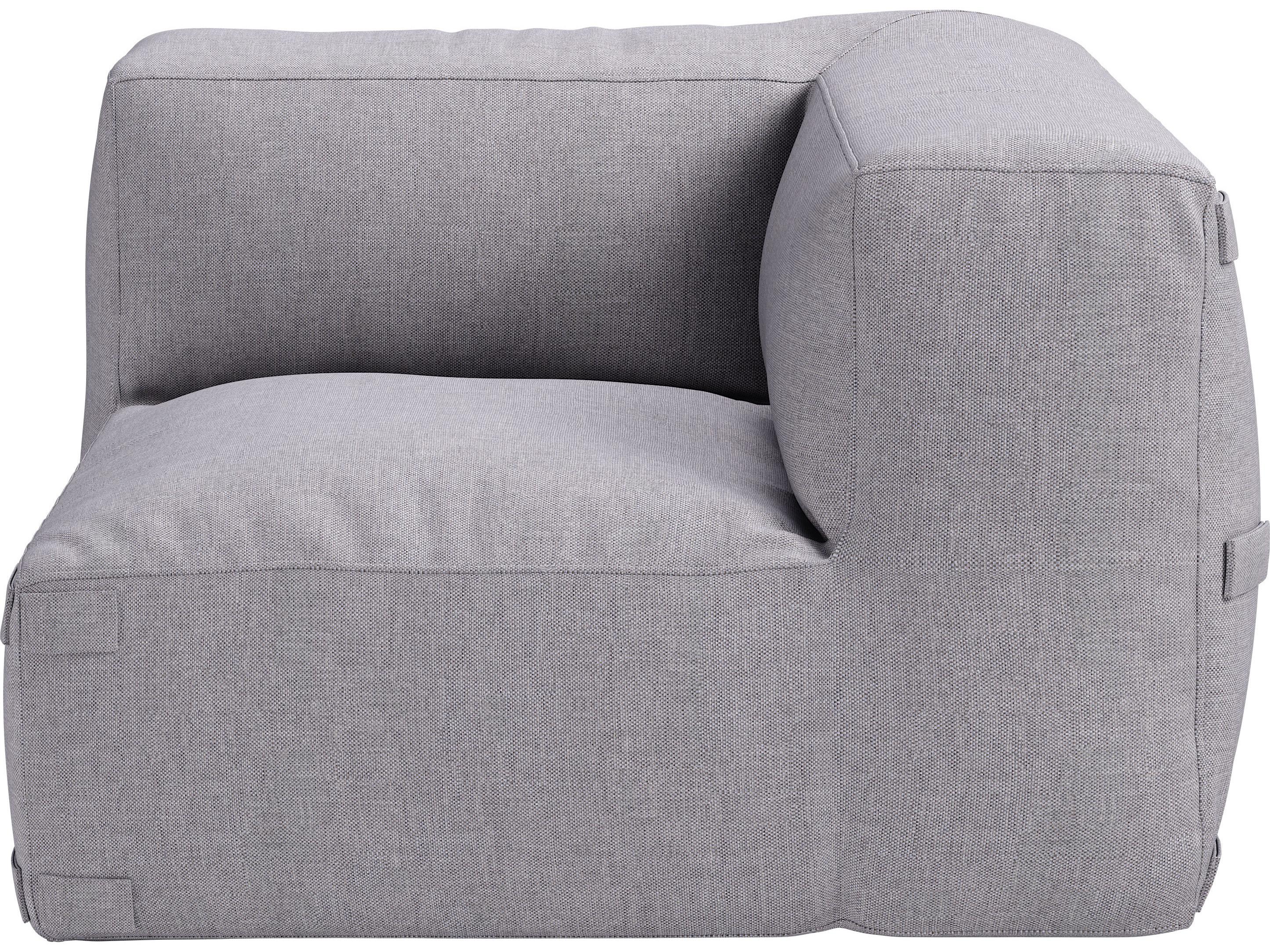 Zuo Outdoor Luanda Gray Fabric Corner Chair