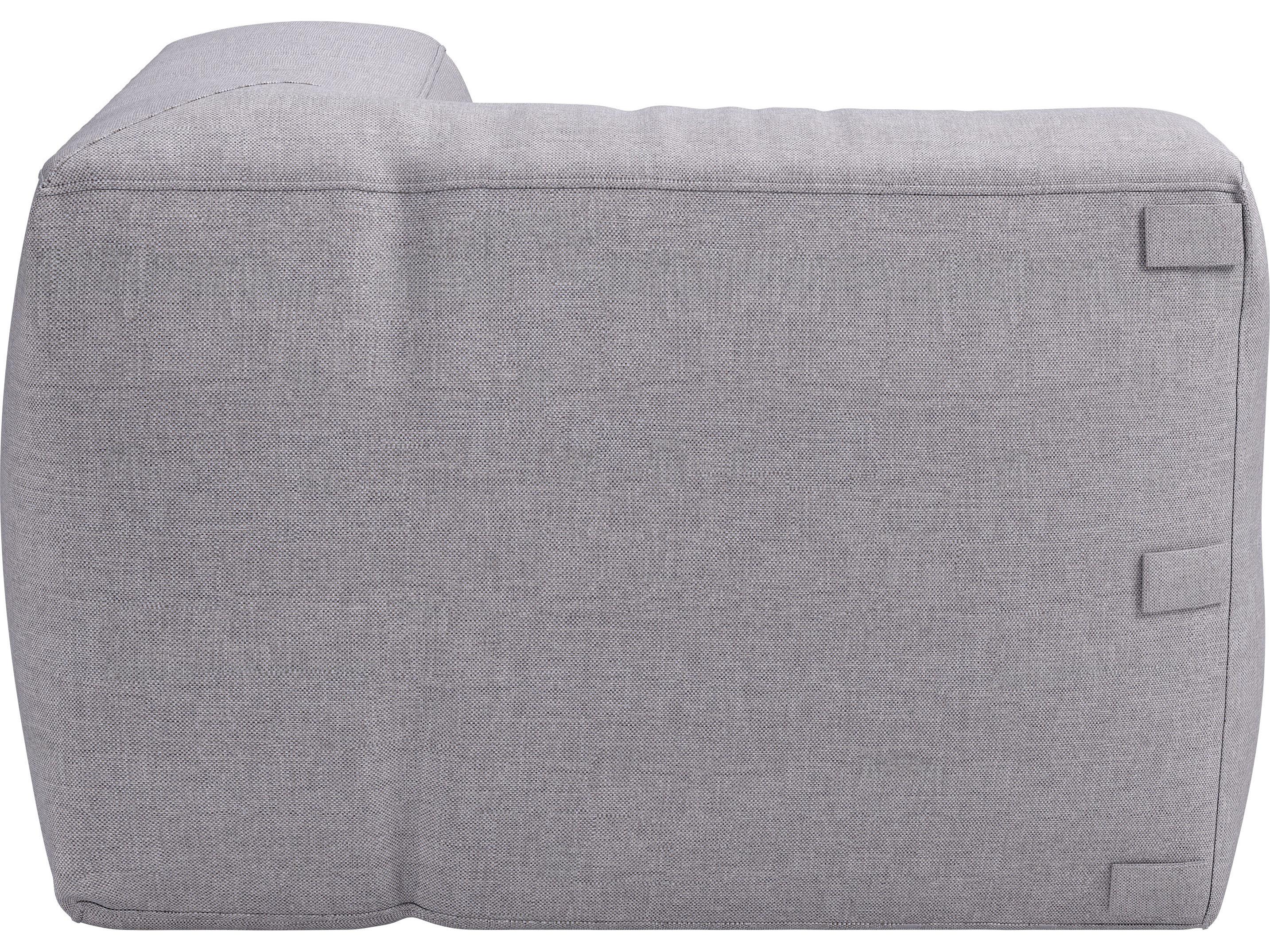 Zuo Outdoor Luanda Gray Fabric Corner Chair