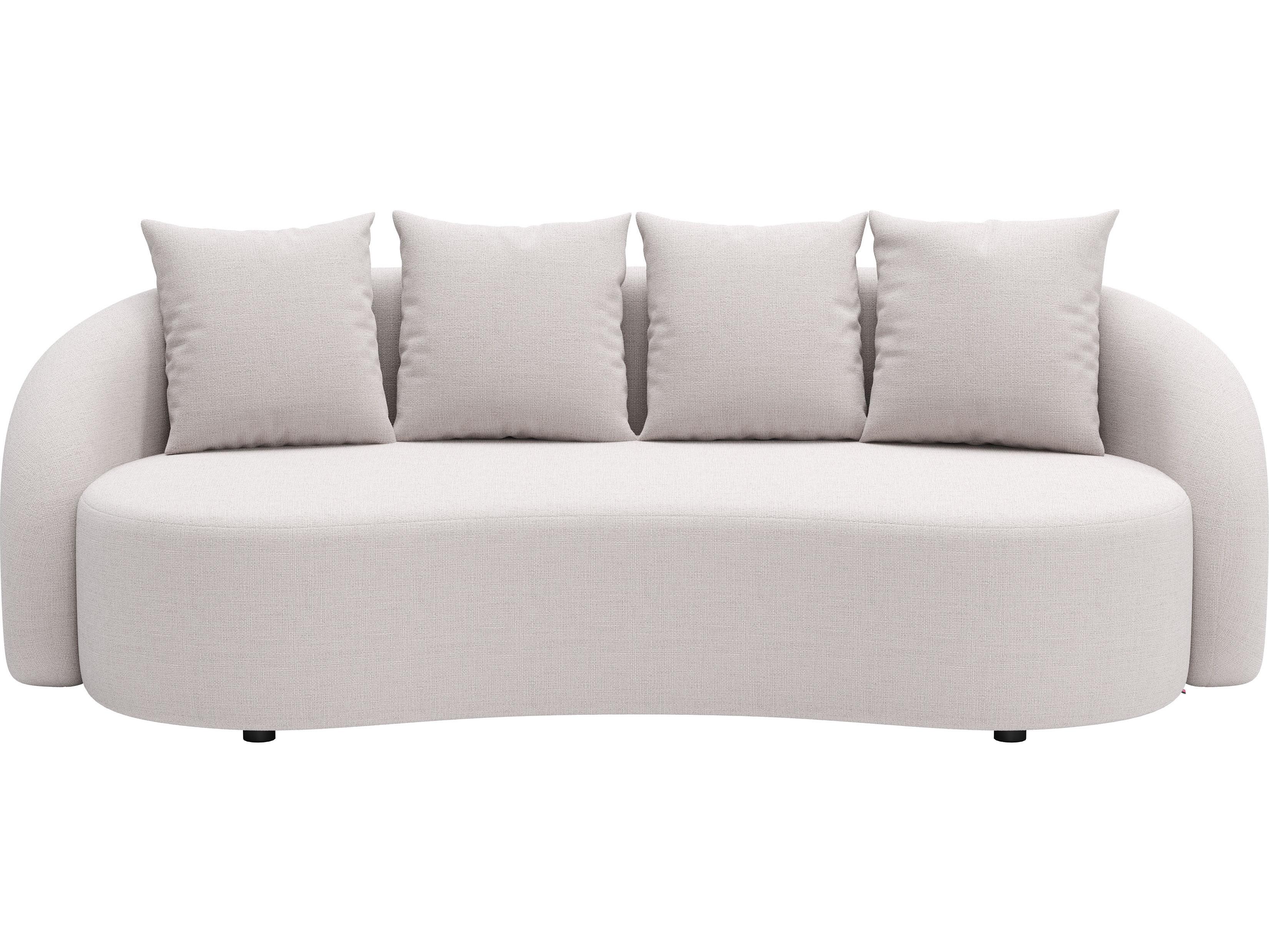 Zuo Outdoor Sunny Isles Beige Aluminum Cushion Sofa