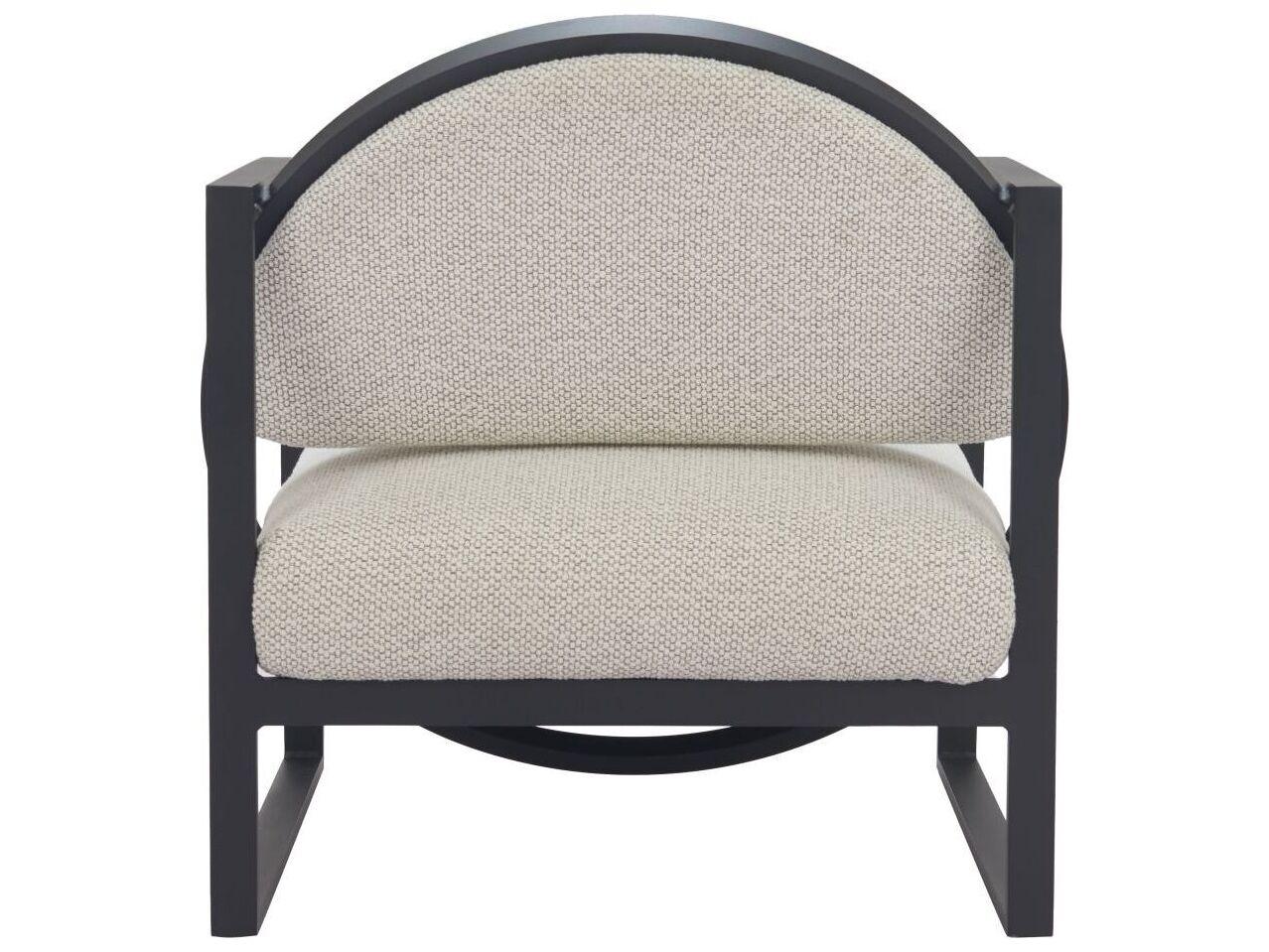 Zuo Outdoor Flakt Ivory Aluminum Cushion Lounge Chair