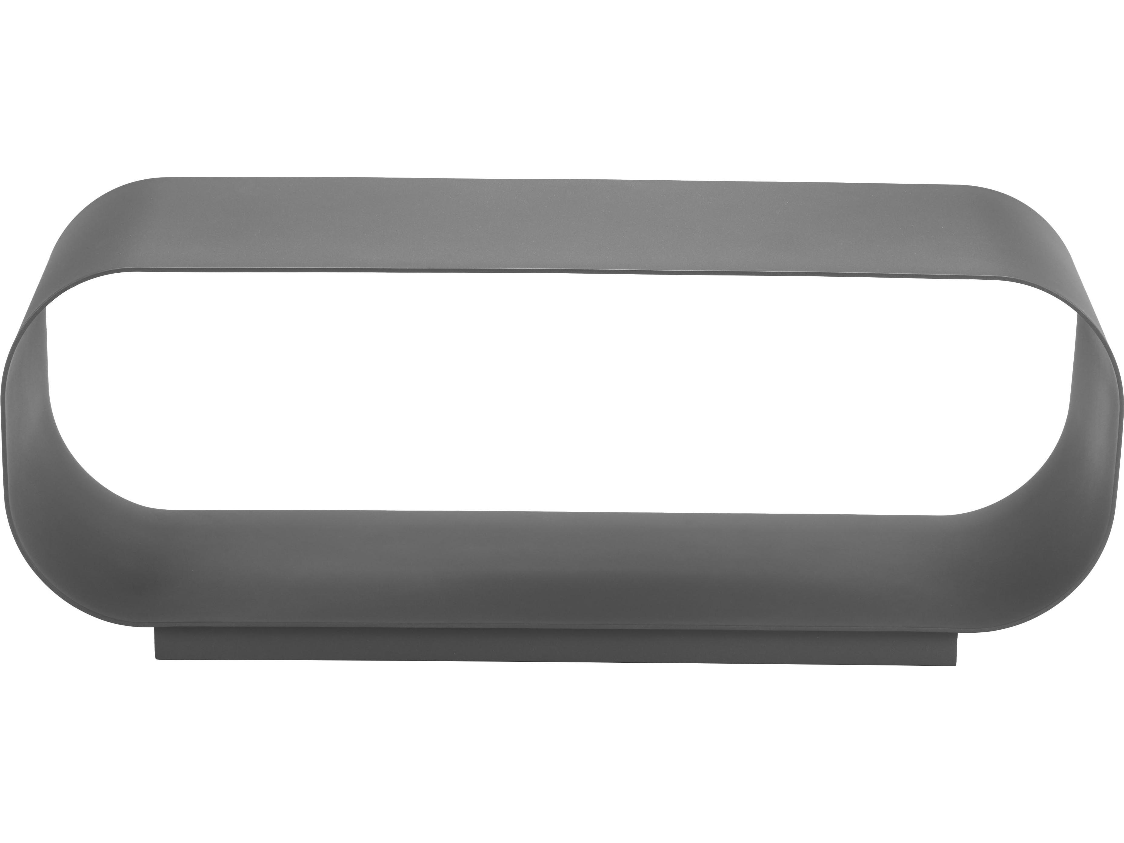 Zuo Outdoor Brisa Charcoal Aluminum Rectangular Coffee Table