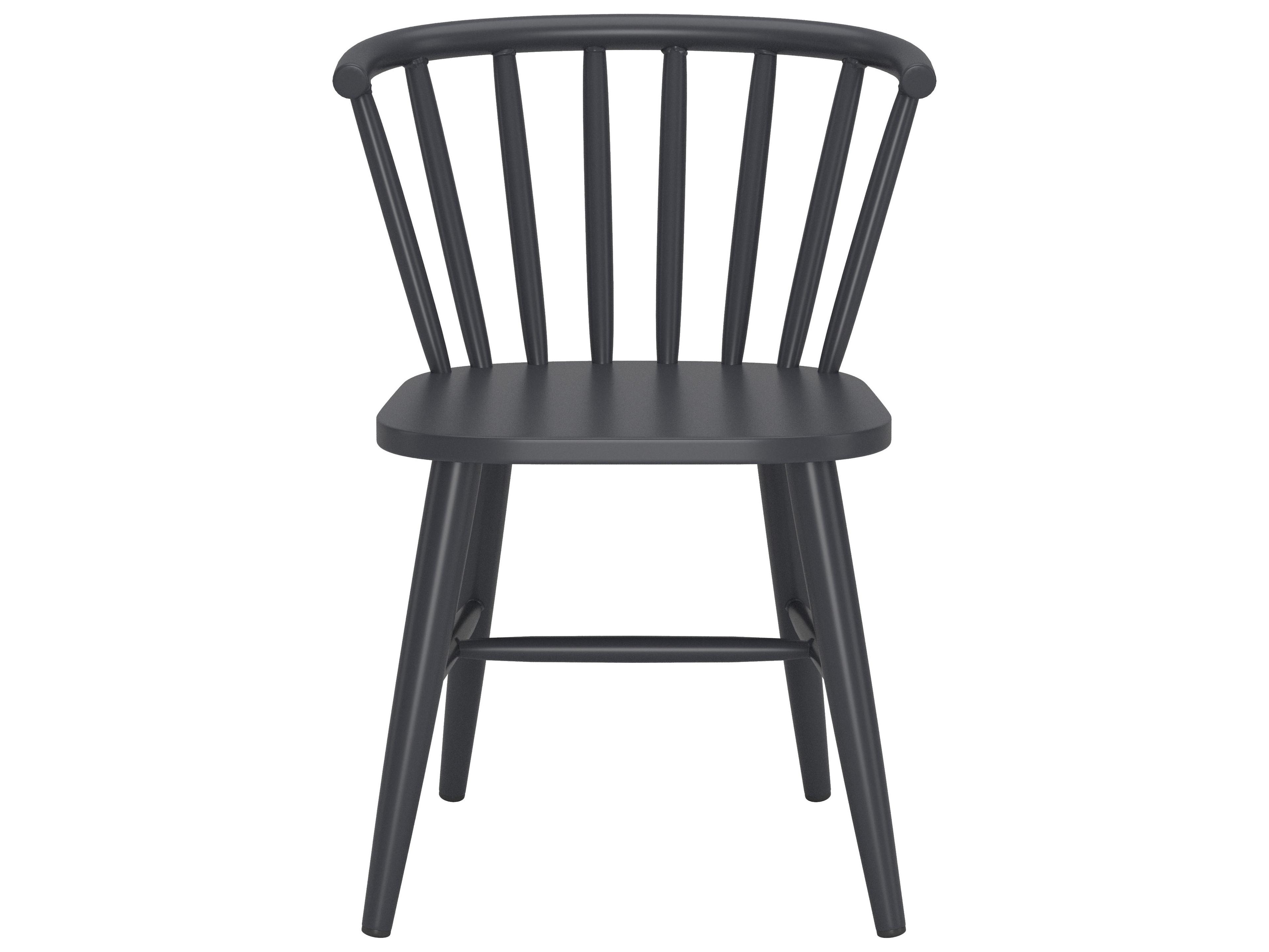 Zuo Outdoor Shio Black Aluminum Metal Dining Chair