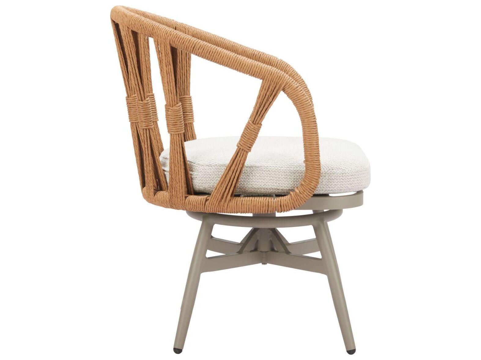 Zuo Outdoor Safal Multi Aluminum Cushion Dining Chair