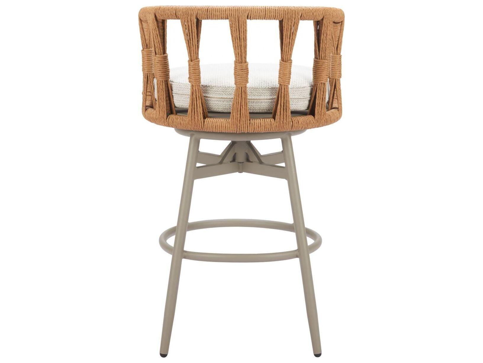 Zuo Outdoor Safal Multi Aluminum Cushion Bar Stool