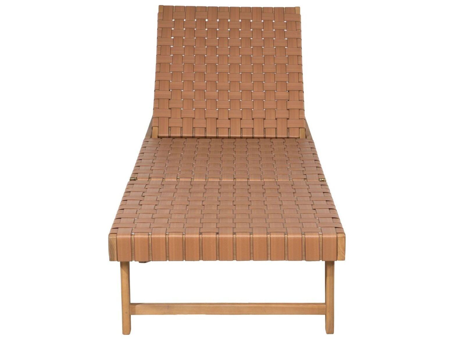 Zuo Outdoor Breath Brown Wicker Chaise Lounge