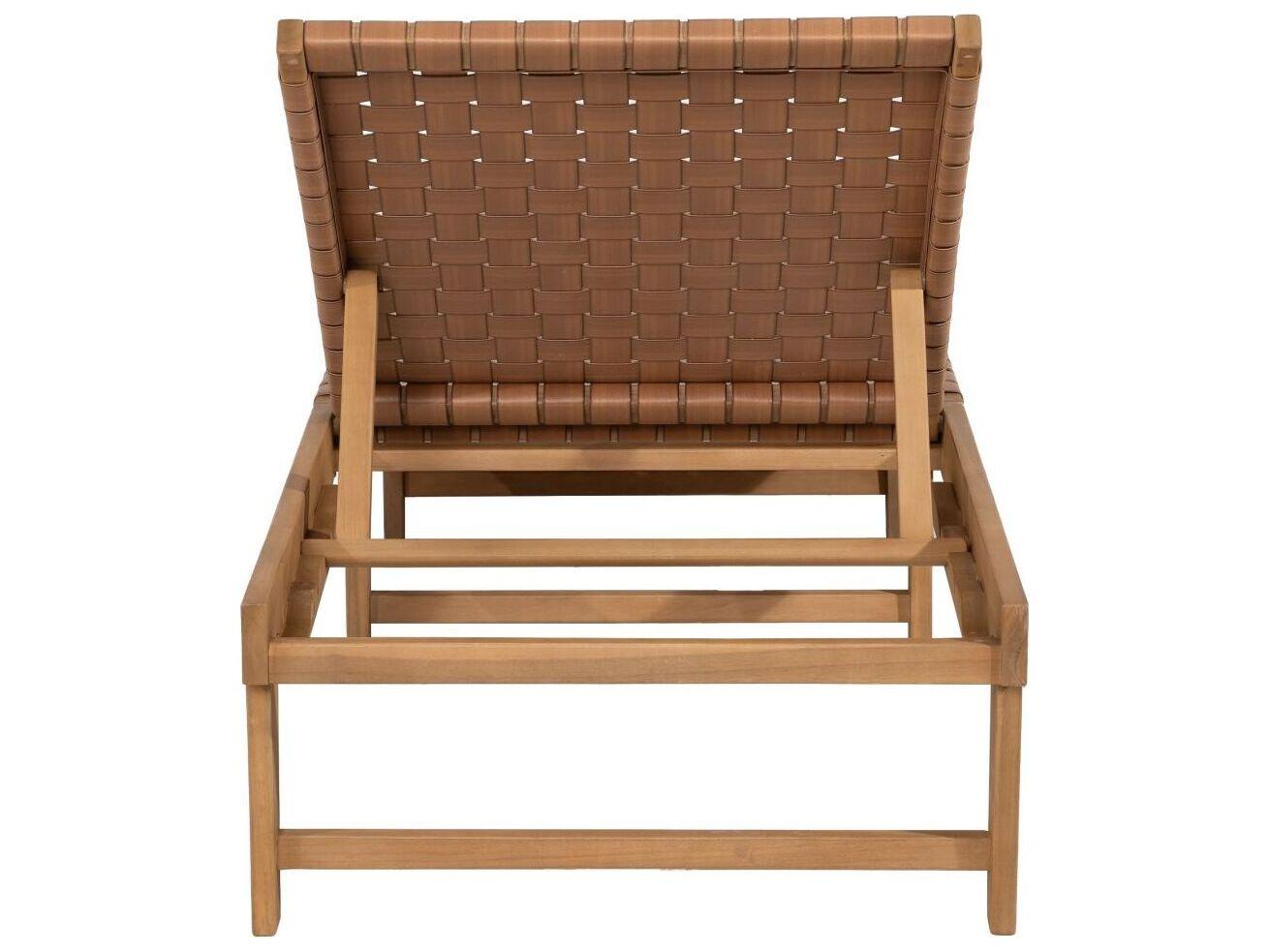 Zuo Outdoor Breath Brown Wicker Chaise Lounge