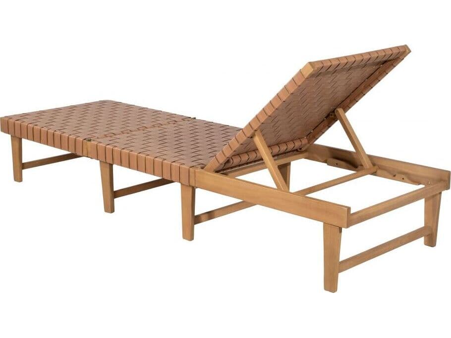 Zuo Outdoor Breath Brown Wicker Chaise Lounge