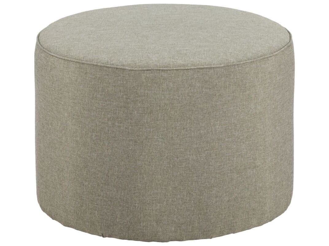 Zuo Outdoor Moxy Green Fabric Cushion Ottoman