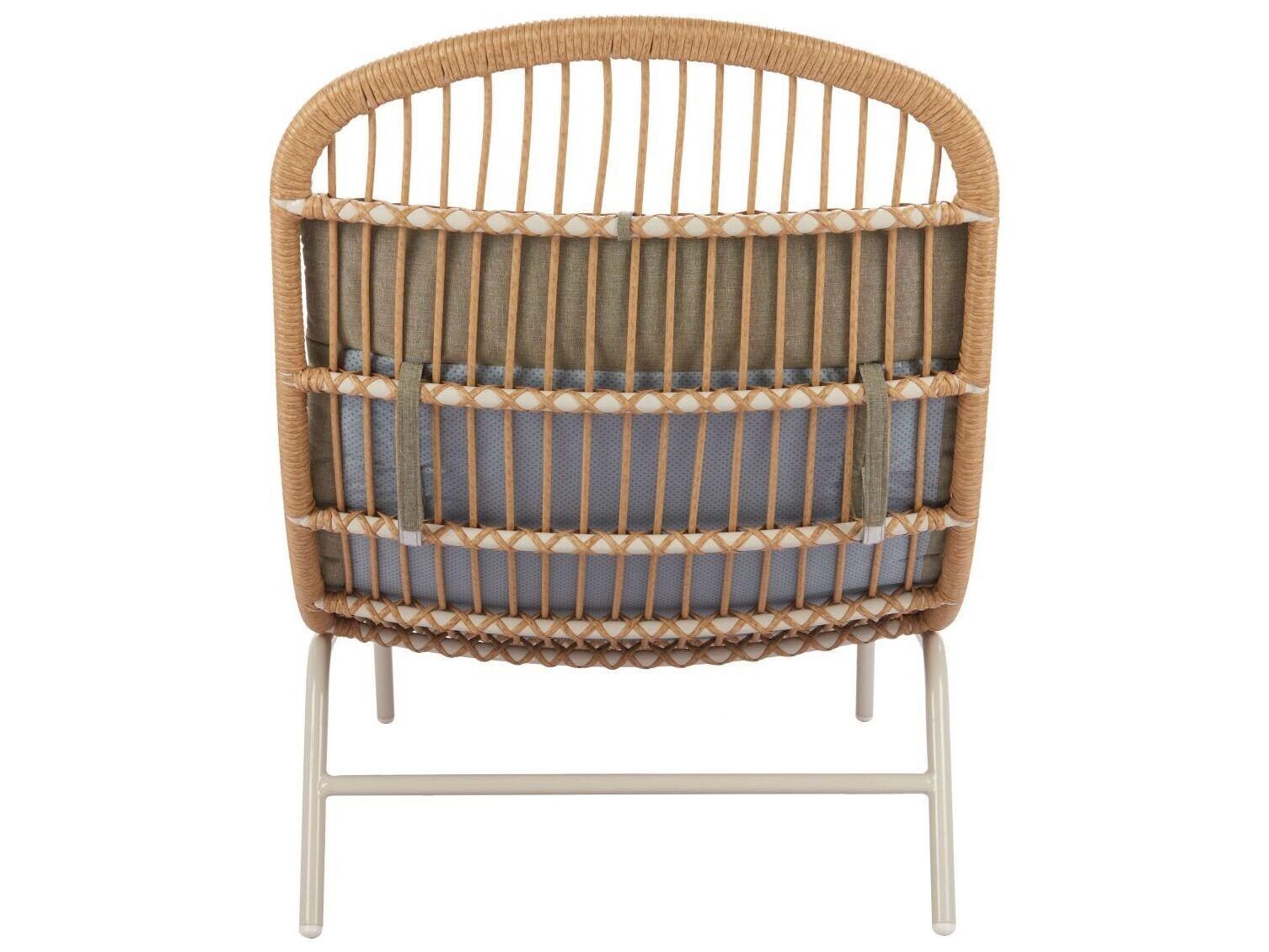 Zuo Outdoor Skim Multi Steel Cushion Chaise Lounge