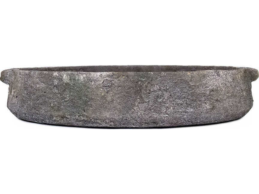 Zentique Distressed Grey Decorative Plate