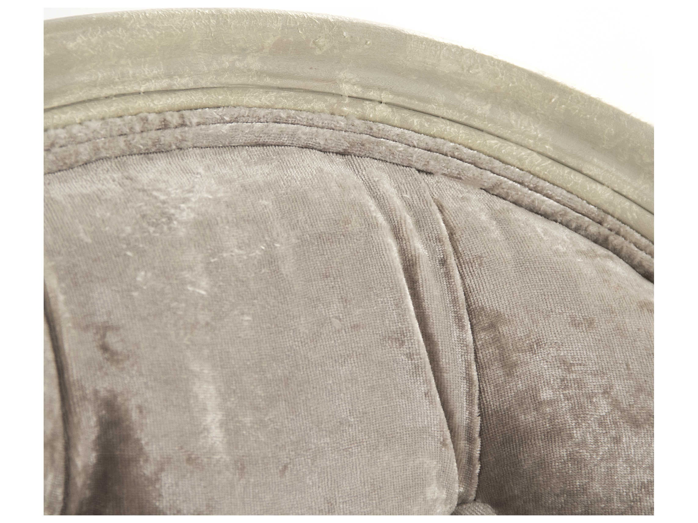 Zentique Medallion Oak Wood Gray Upholstered Side Dining Chair