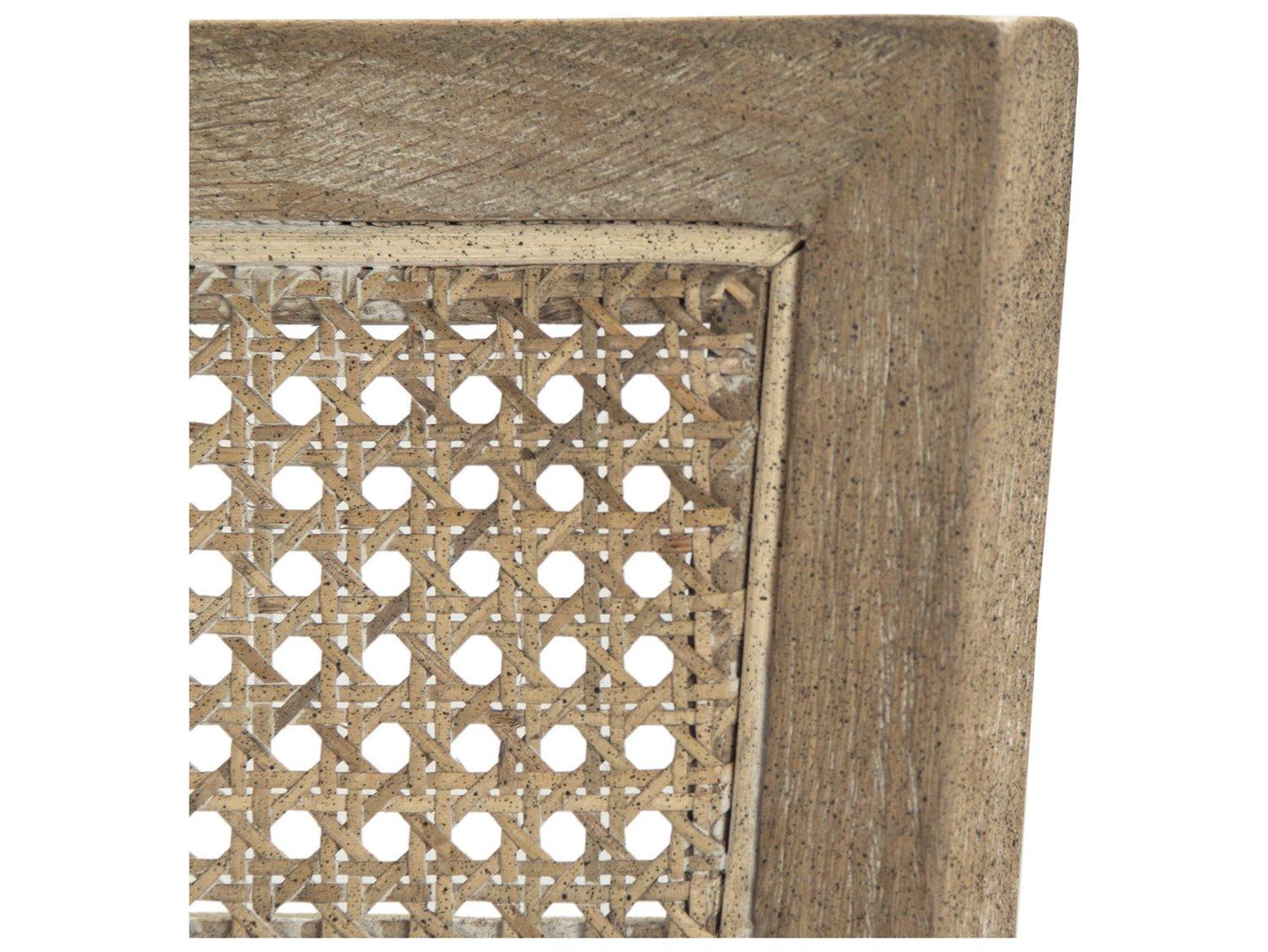 Zentique Carvell Beige Upholstered Accent Bench