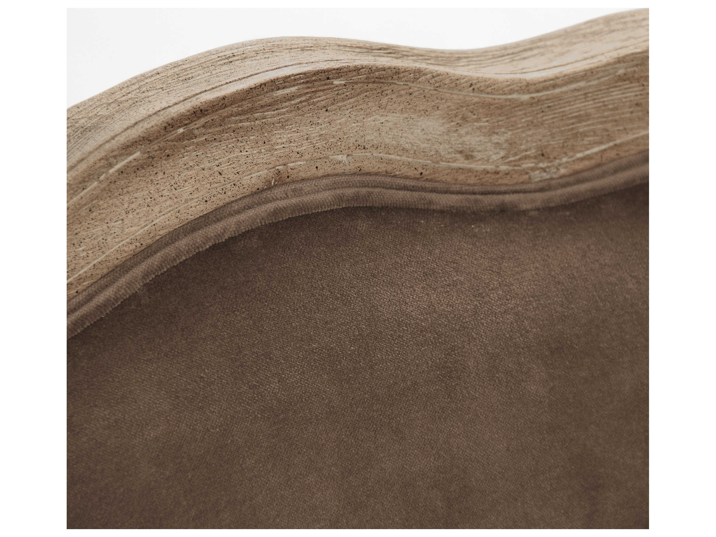 Zentique Maison Brown Fabric Accent Chair