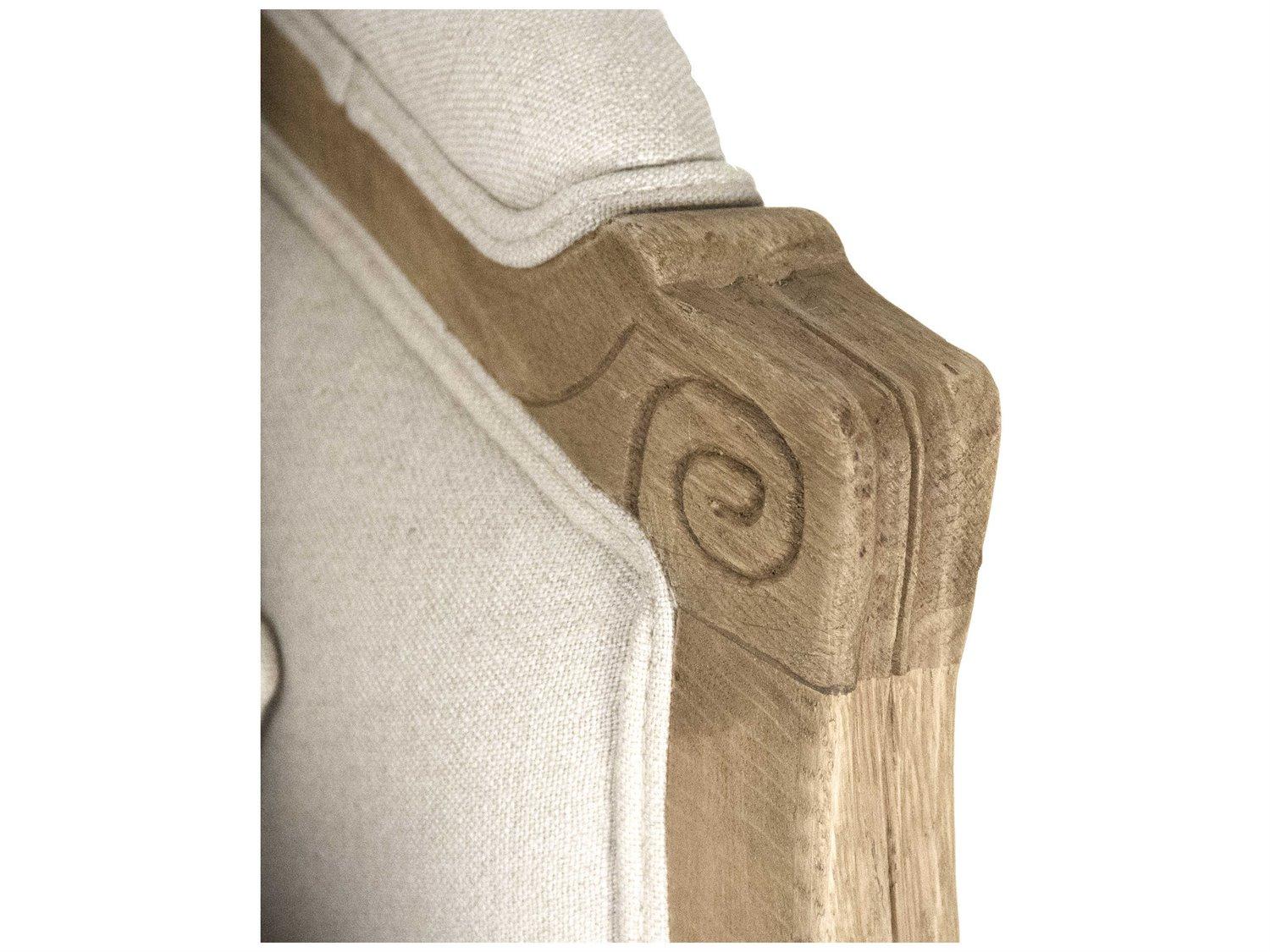 Zentique Maison Gray Upholstered Sofa