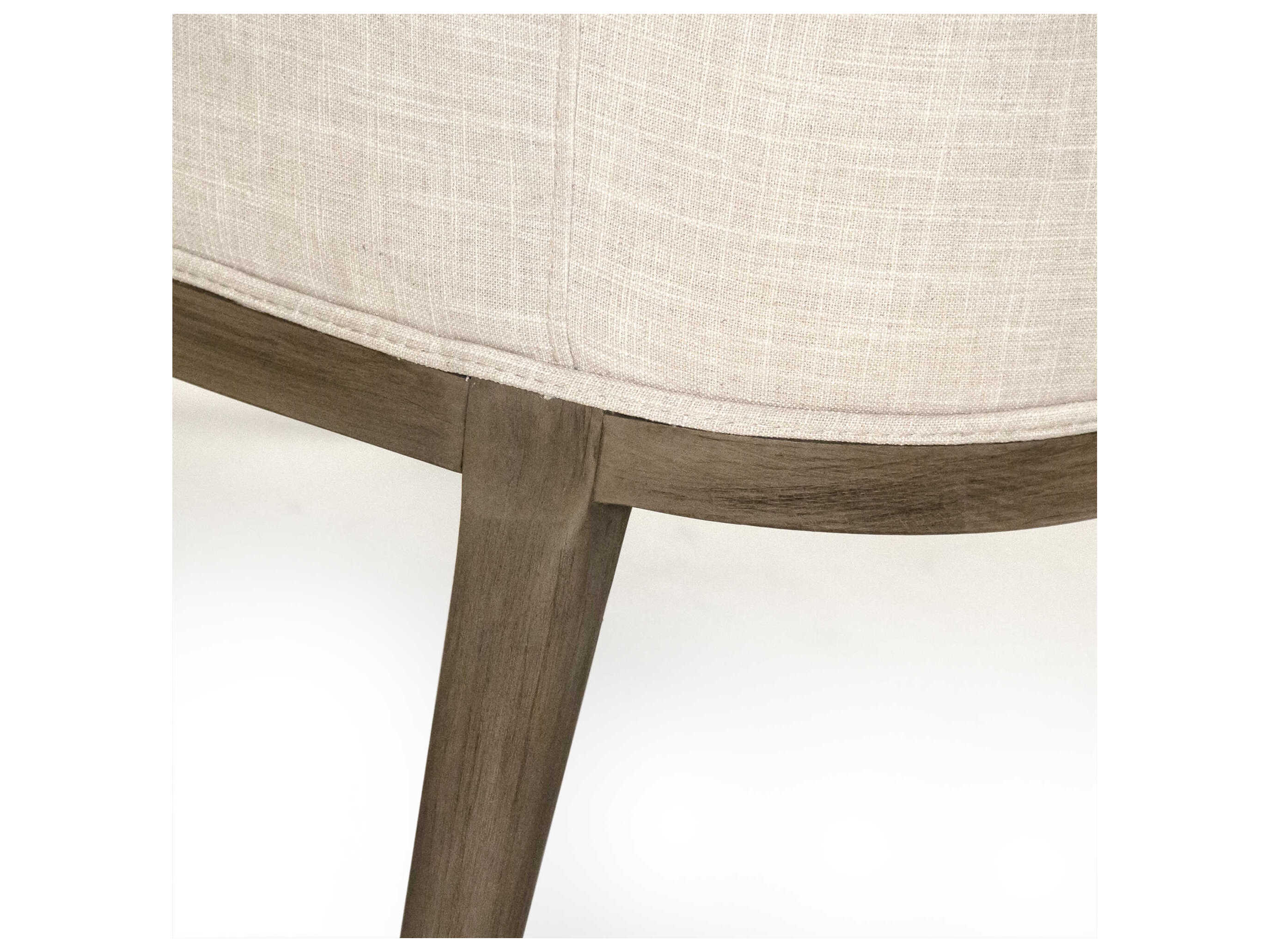 Zentique Cristina White Club Chair