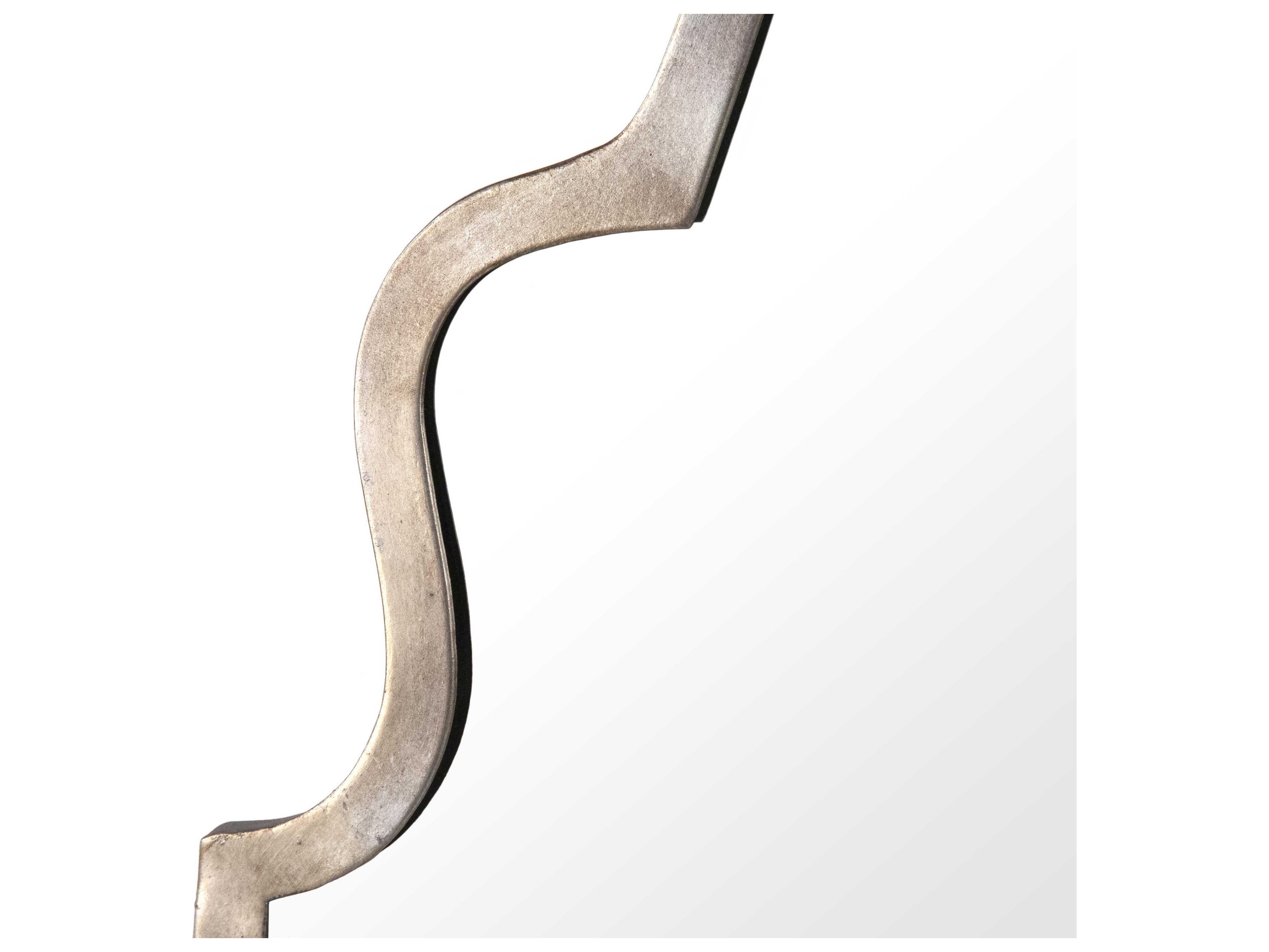 Zentique Saul Distressed Silver Wall Mirror