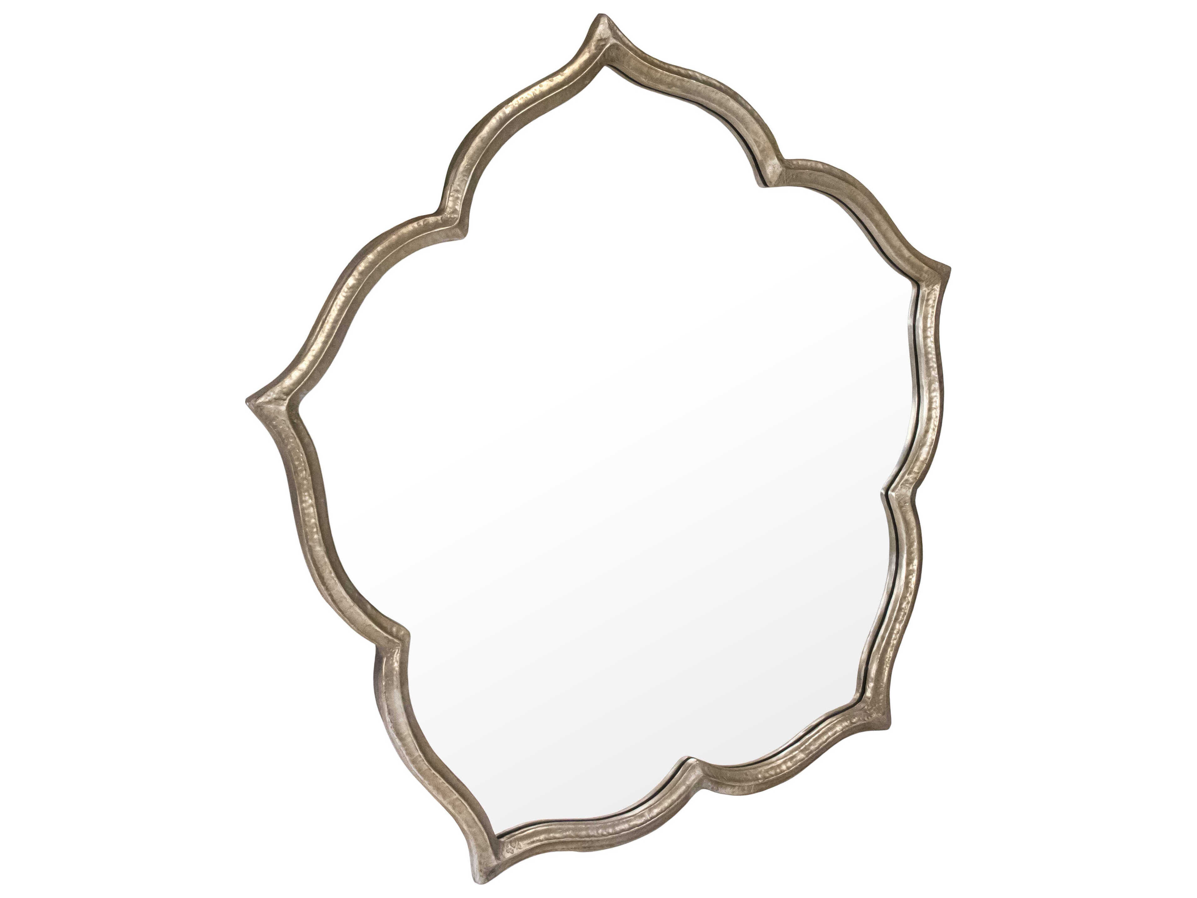 Zentique Ariel Distressed Silver Wall Mirror