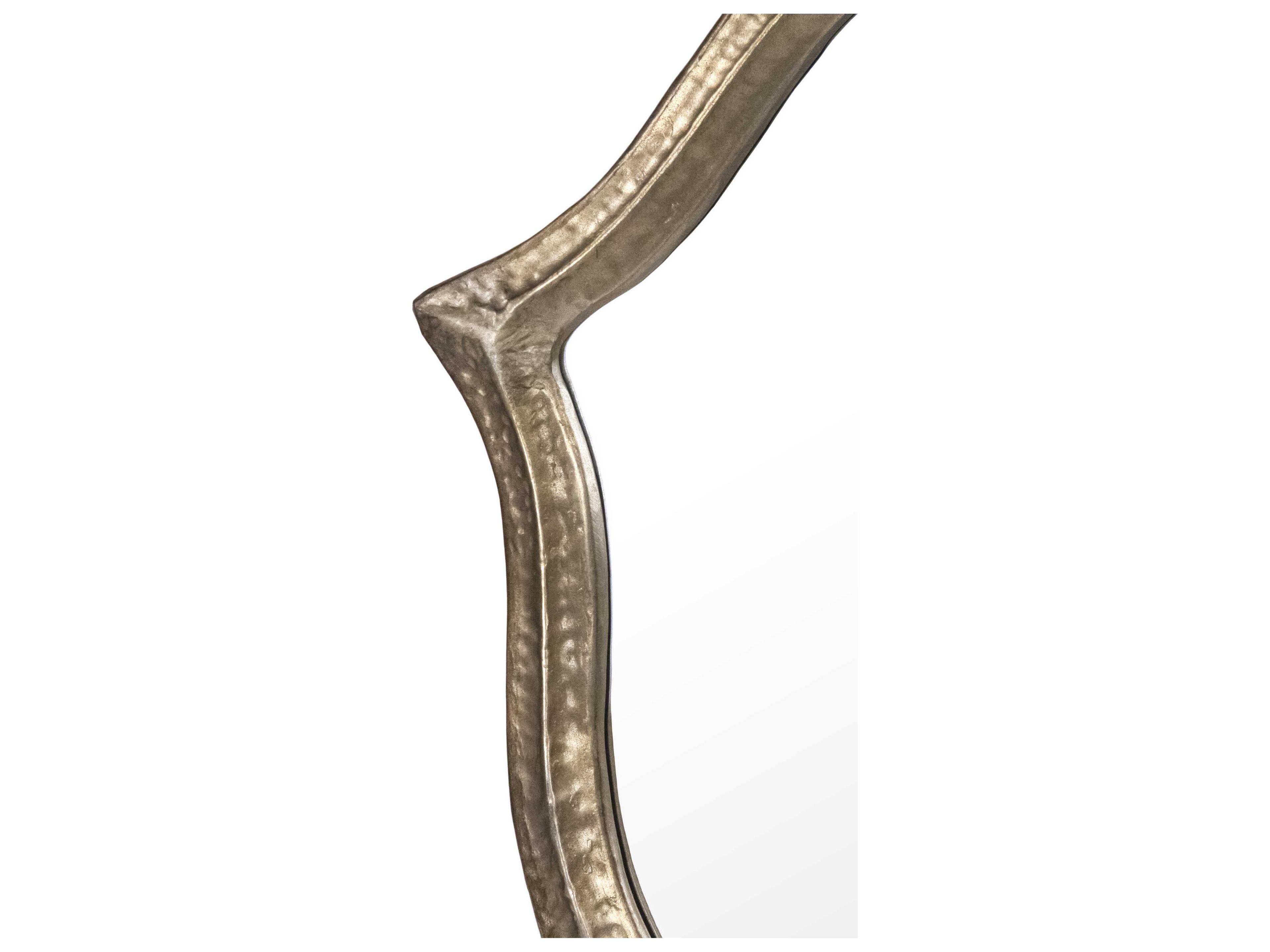 Zentique Ariel Distressed Silver Wall Mirror