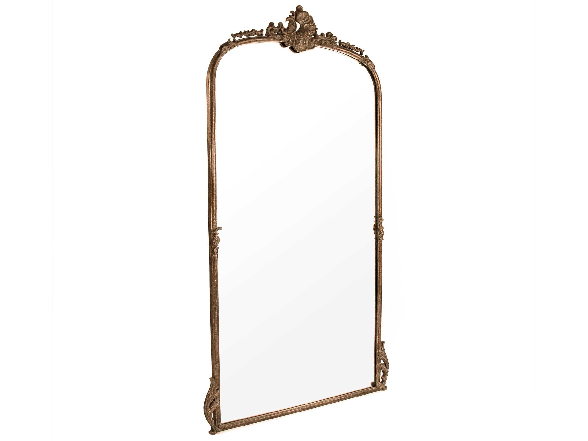 Zentique Godric Antique Gold Floor Mirror