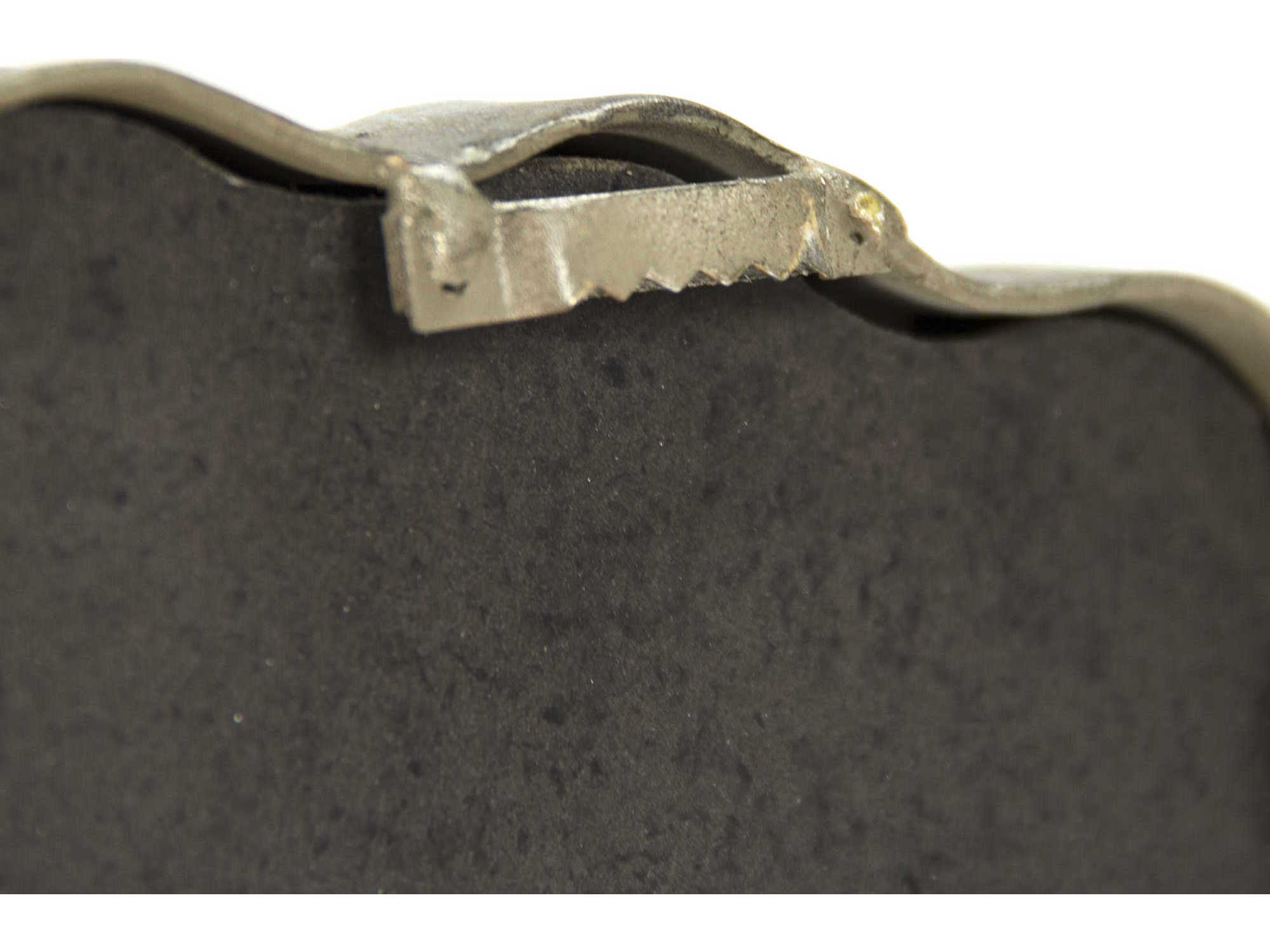 Zentique Aime Distressed Gold Oval Wall Mirror