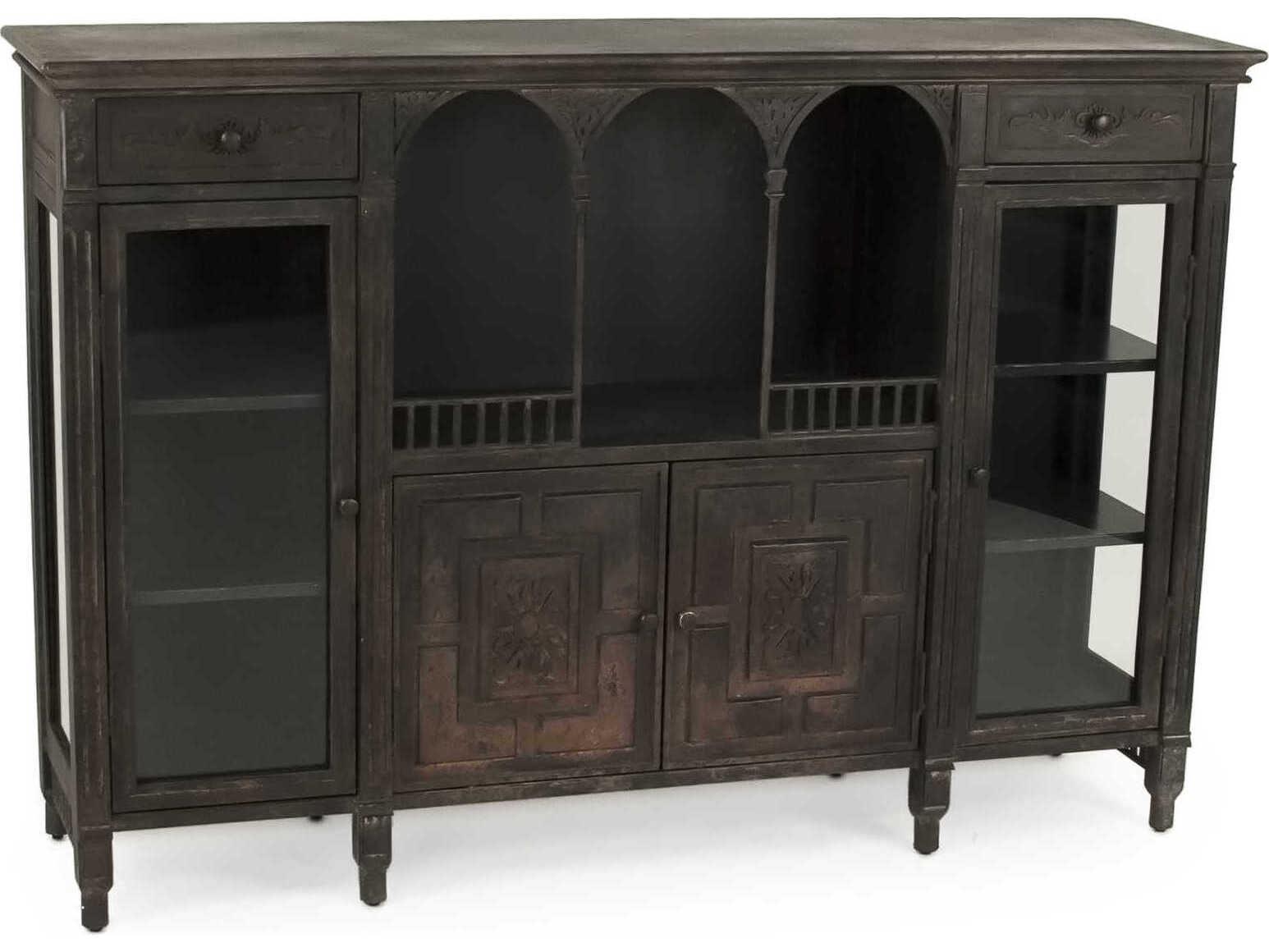 Zentique Esme 48" Rustic Grey Sideboard