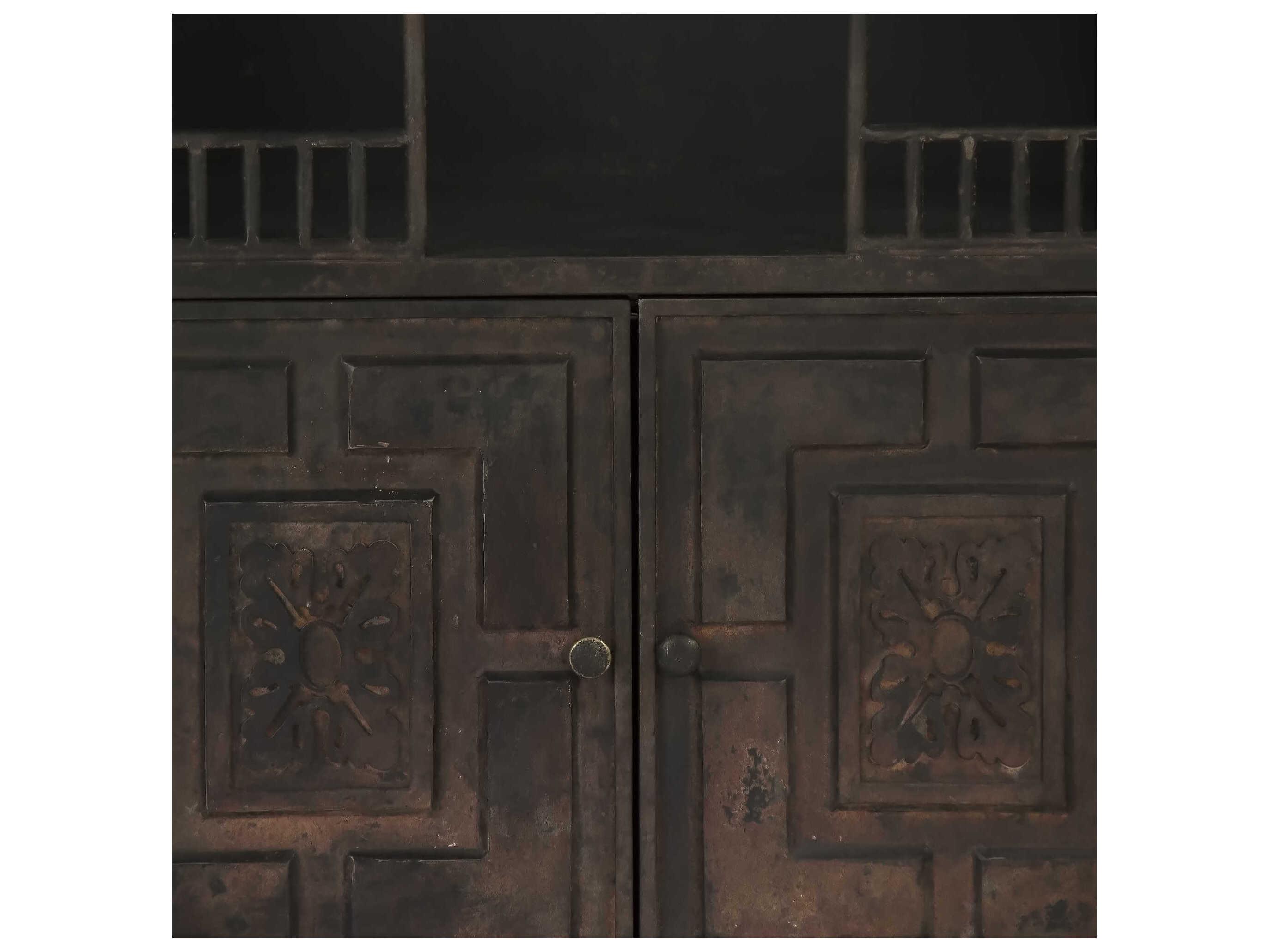 Zentique Esme 48" Rustic Grey Sideboard