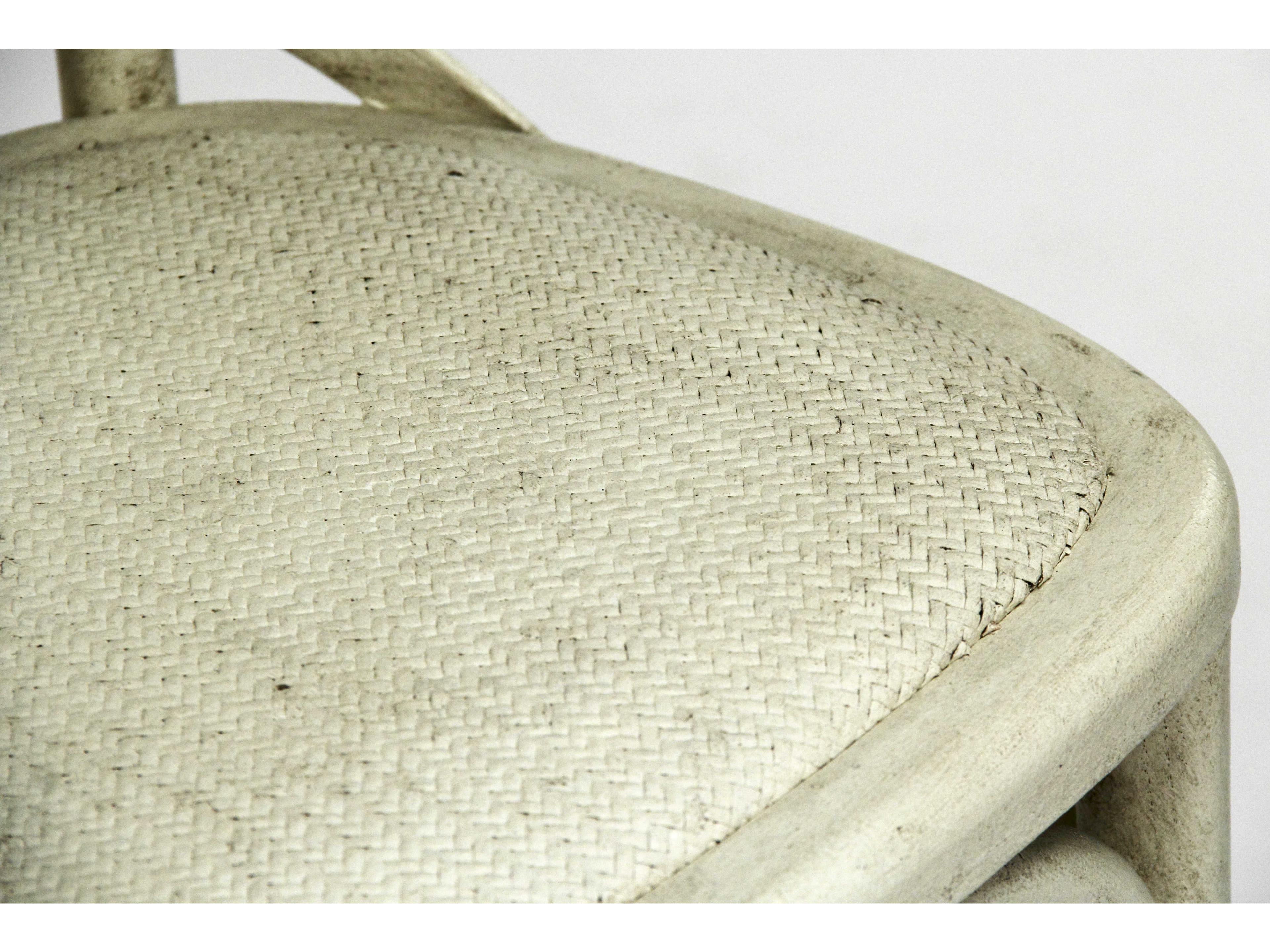 Zentique Parisienne Birch Wood White Side Dining Chair