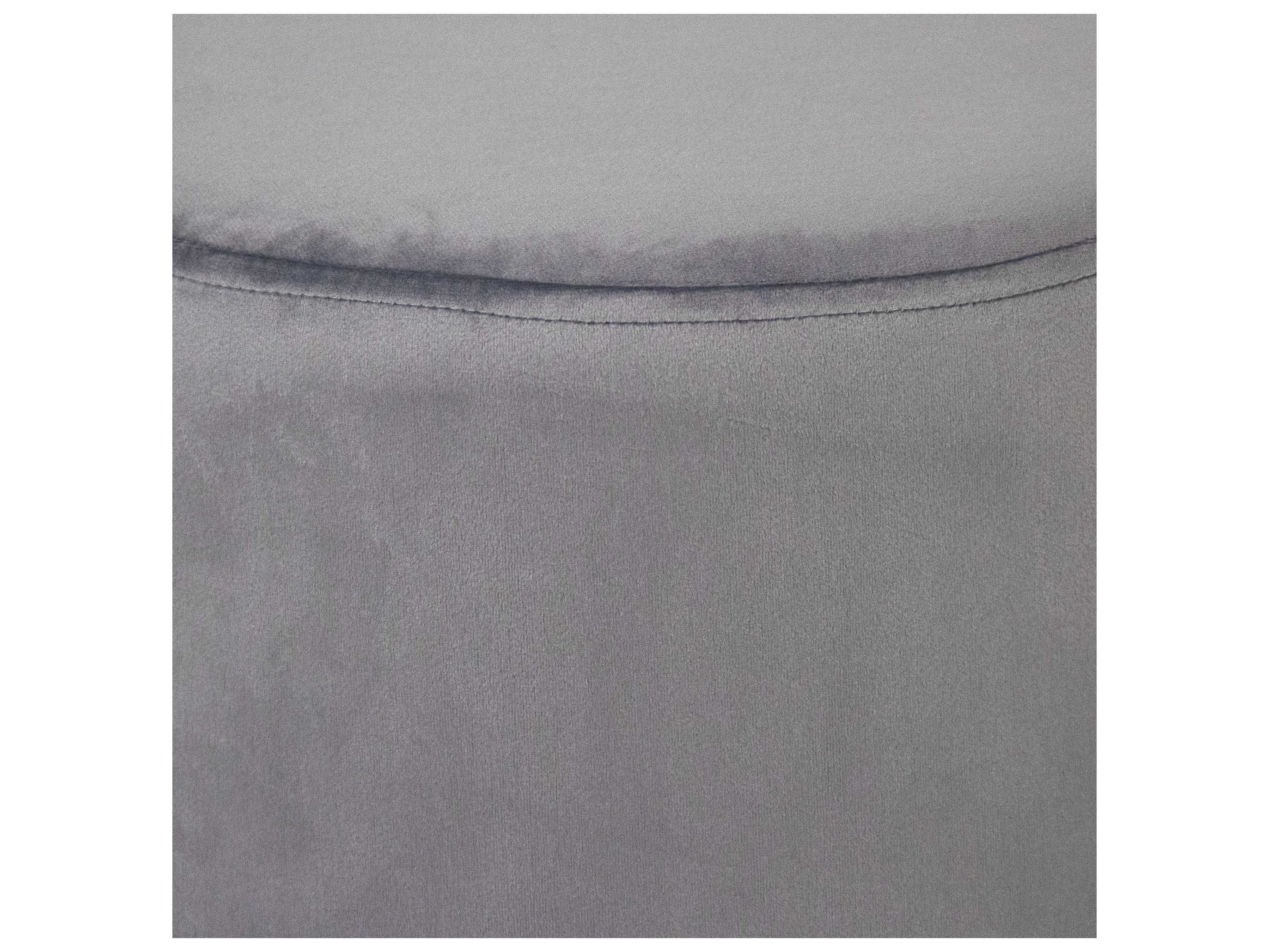 Zentique Pale Blue Upholstered Accent Stool